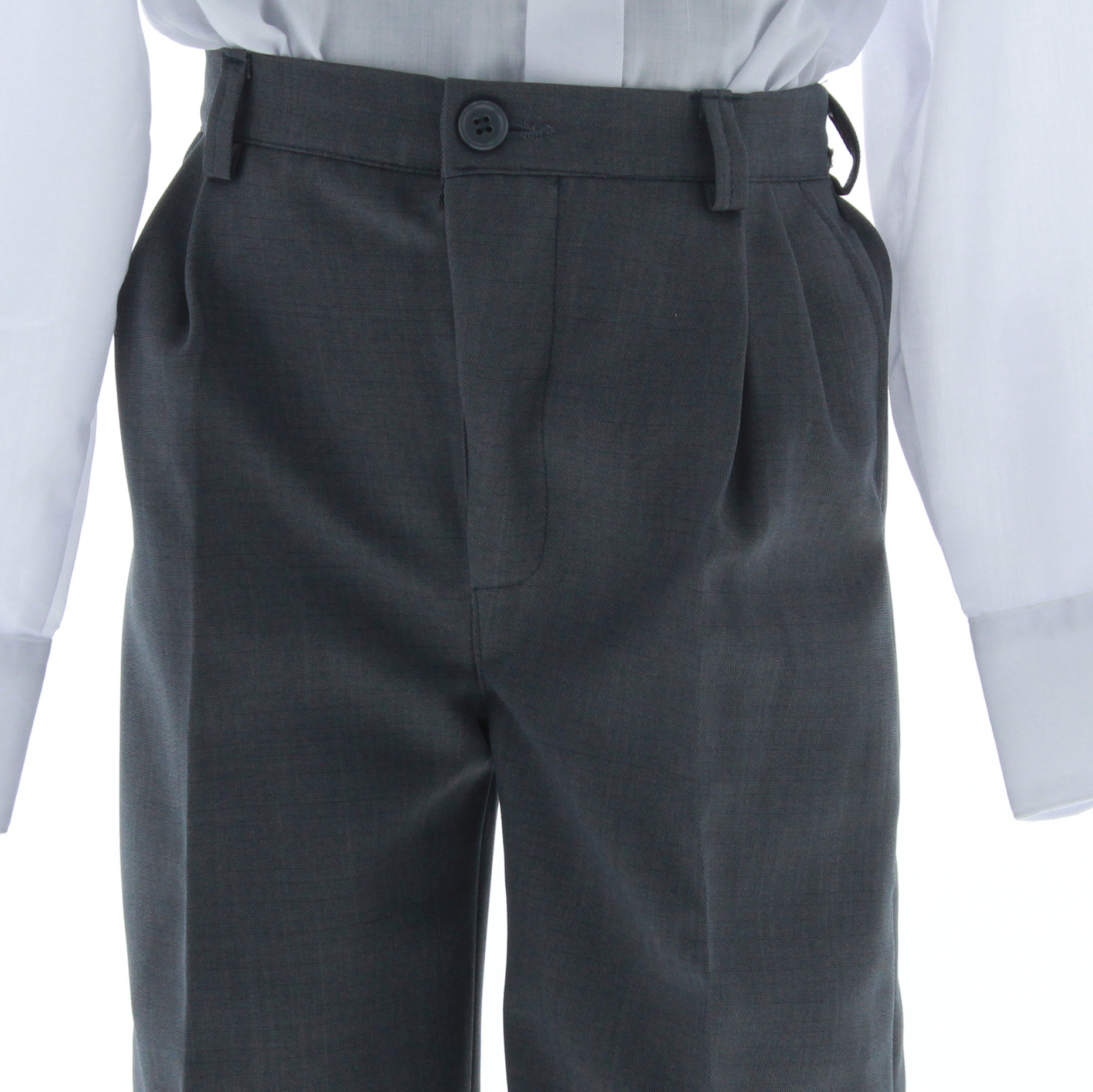 Traje de Niño Tres Piezas Color Gris 2 a 18 Años.