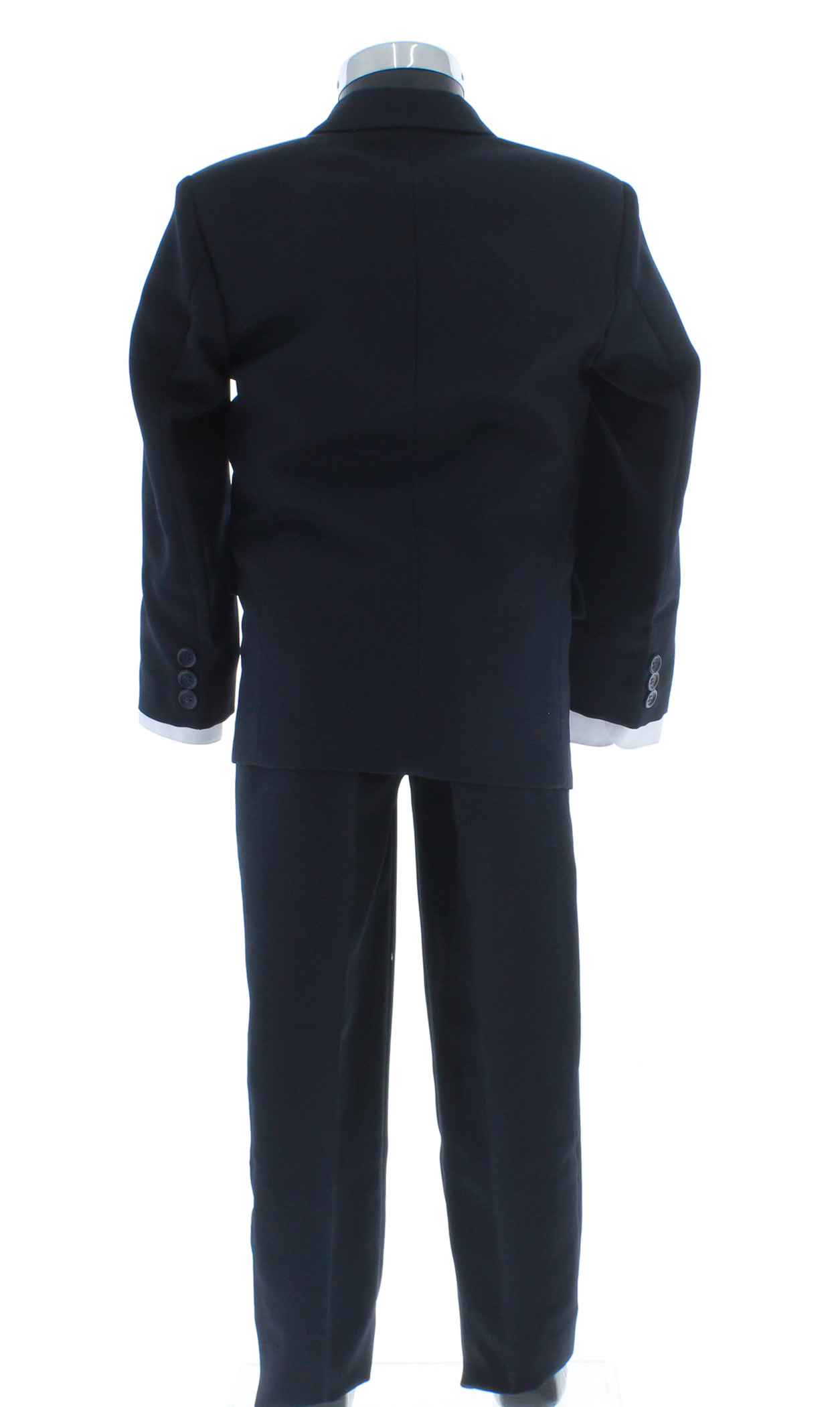 Traje de Niño Tres Piezas Color Azul Marino 2 a 18 Años