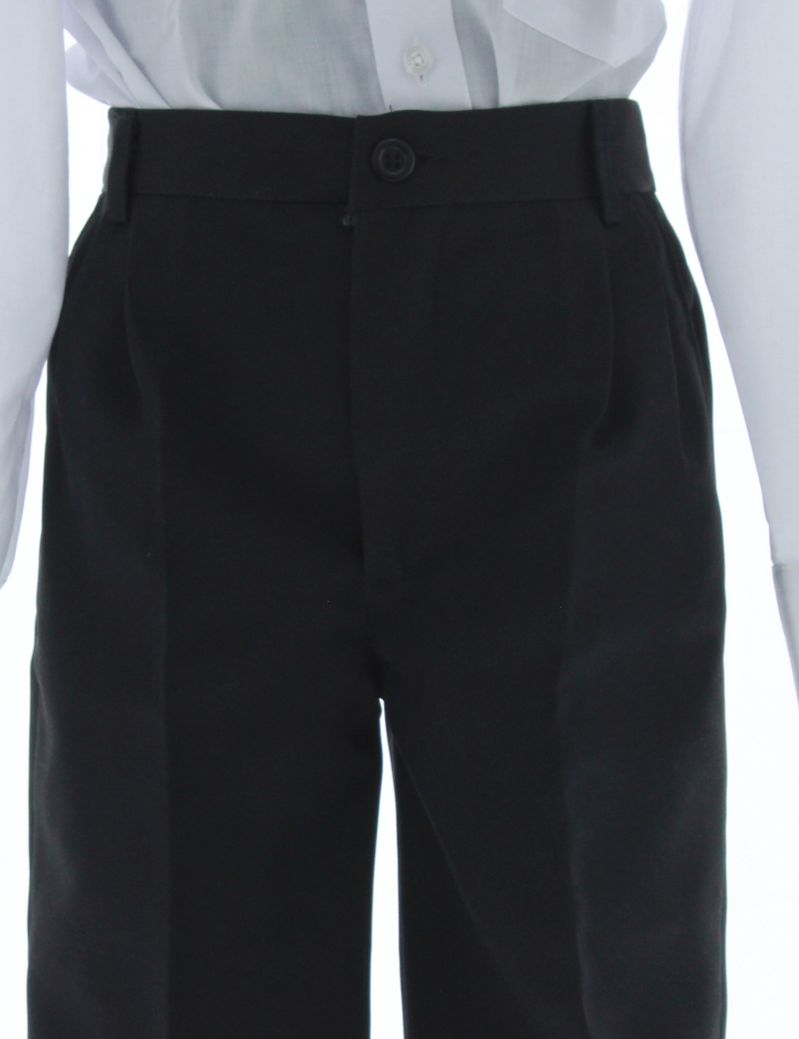 Traje de Niño Tres Piezas Color Negro 2 a 18 Años.