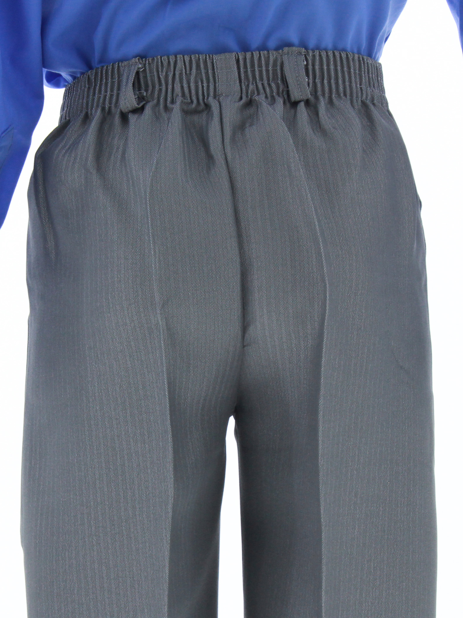 Traje de Niño Tres Piezas Color Gris 2378-B 2 a 18 Años.