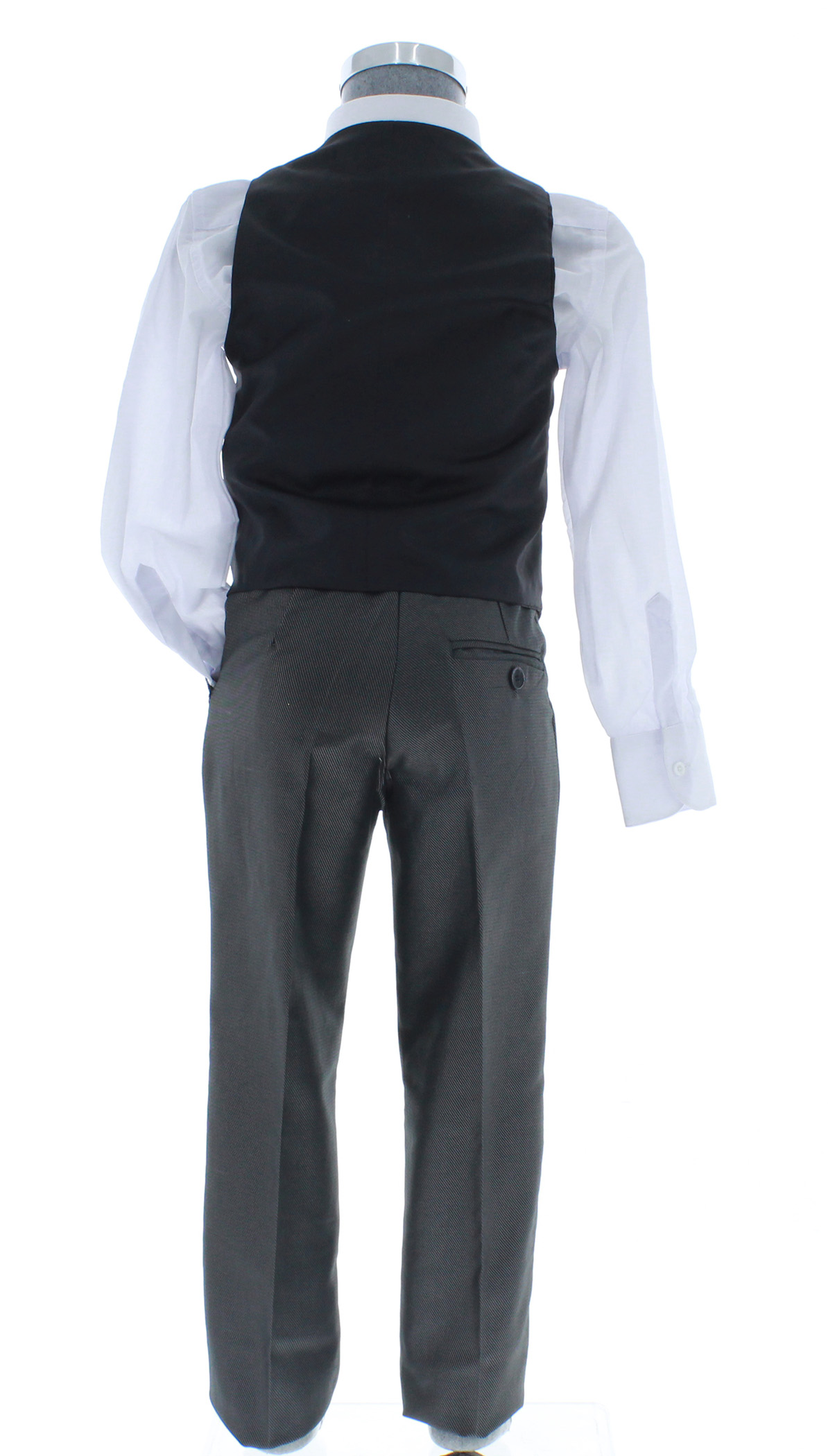 Traje de Niño Tres Piezas Color Gris 2384 2 a 18 Años