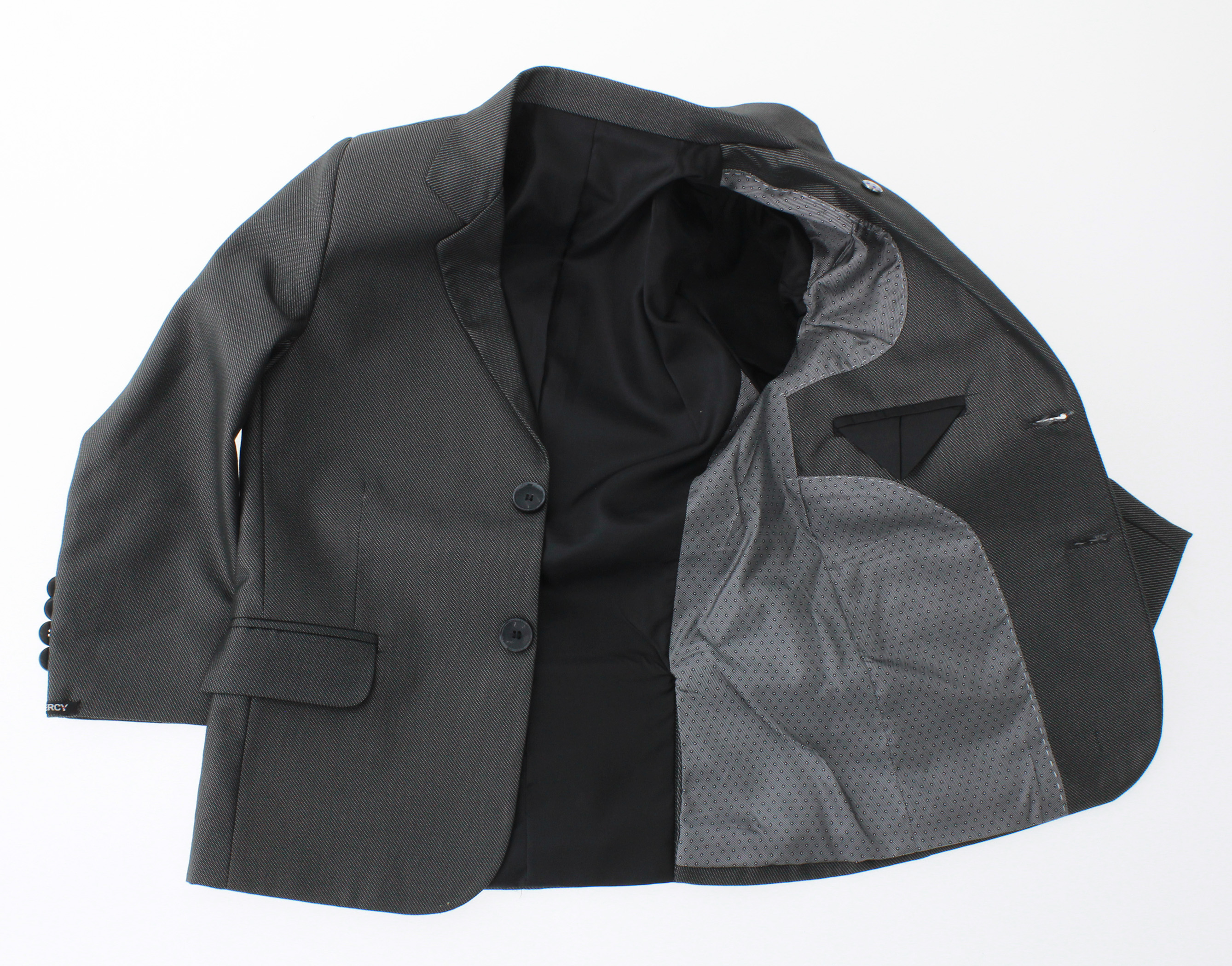 Traje de Niño Tres Piezas Color Gris 2384 2 a 18 Años