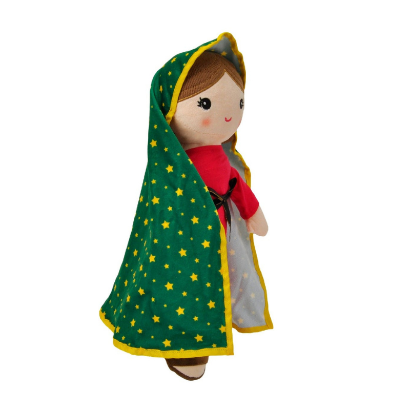 Muñeca Virgen María Muñeca Virgen De Guadalupe Peluche Tela
