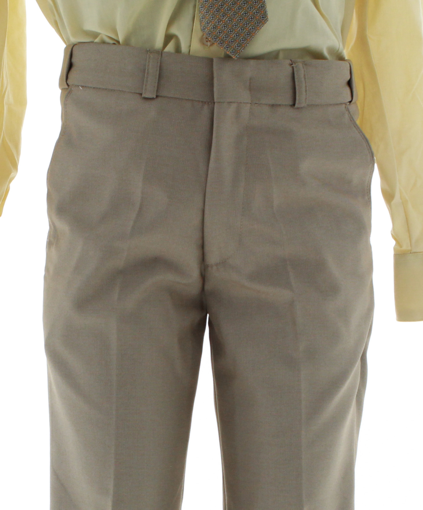 Traje de Niño Tres Piezas Color Kaki 2385 2 a 18 Años