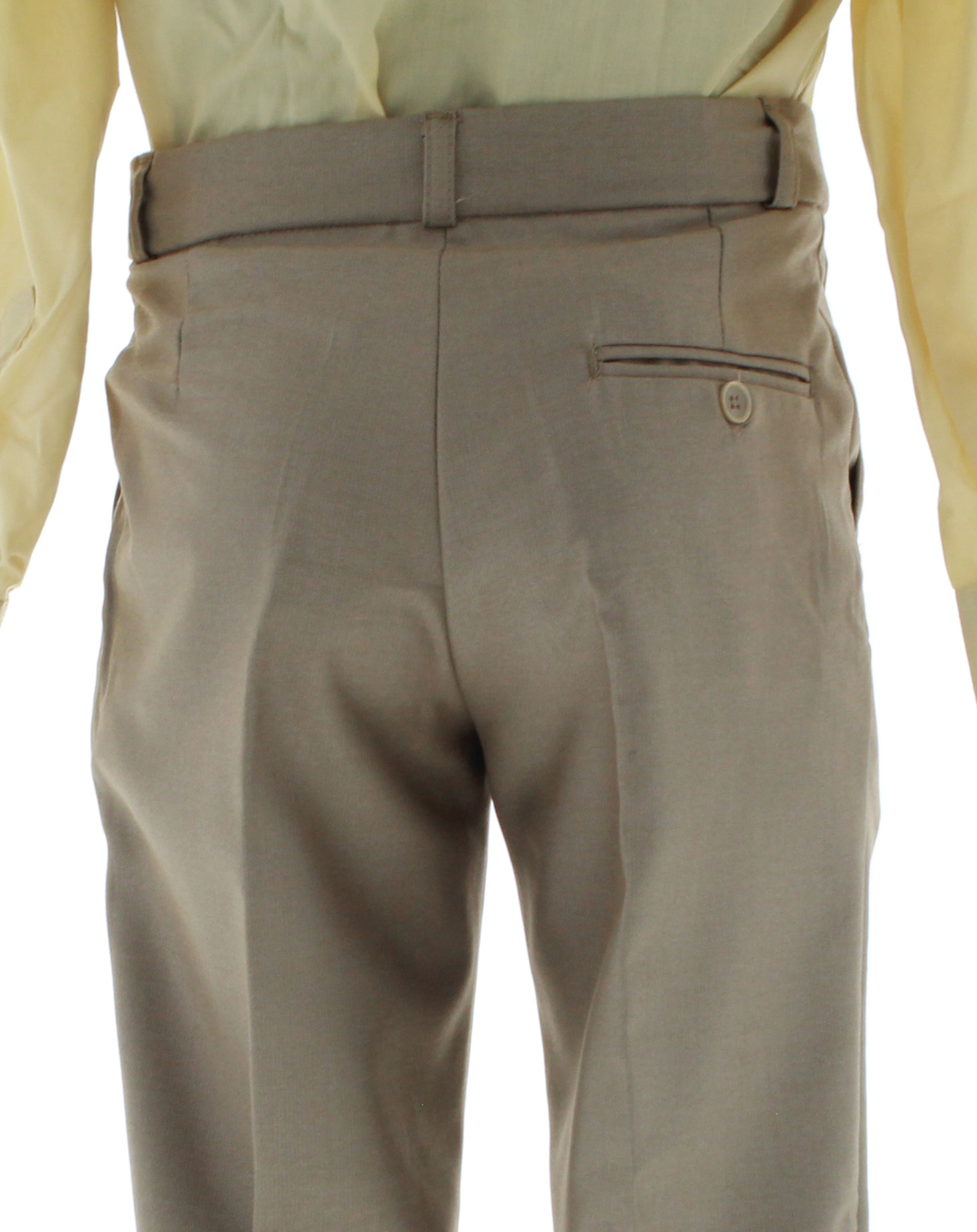 Traje de Niño Tres Piezas Color Kaki 2385 2 a 18 Años