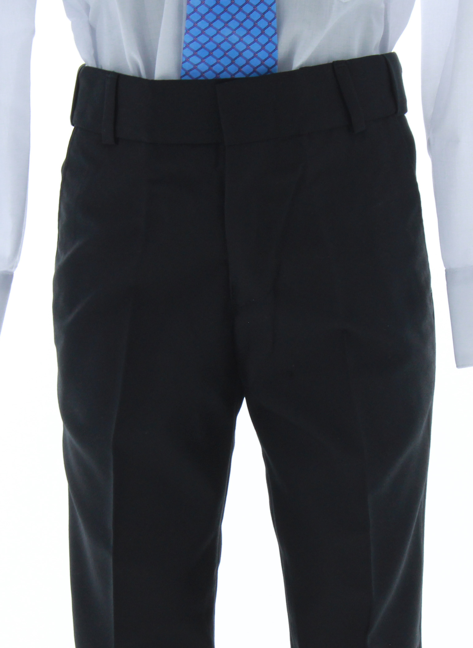 Traje de Niño Tres Piezas Color Negro 2387 2 a 18 Años.