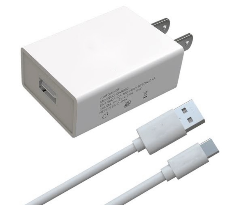 Combo De Cargador Y Cable De Carga Rapida Para Celulares Con Entrada De Carga Tipo C Samsung, Xiaomi, Huawei, Realme, Oppo, Poco, Motorola