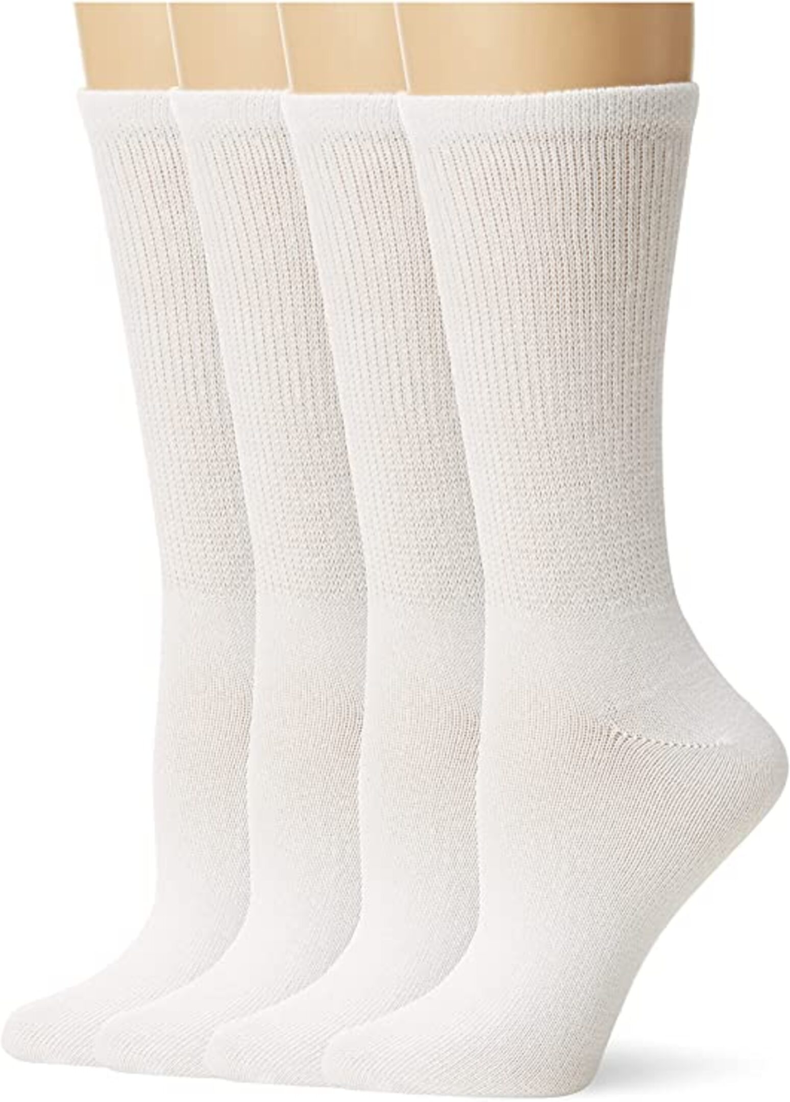 Calcetines Mujer 4 Pares para Diabéticos y Pies Sensibles, Color Gris. Calcetas para Diabetes, Mejoran la Circulación Pie Diabético