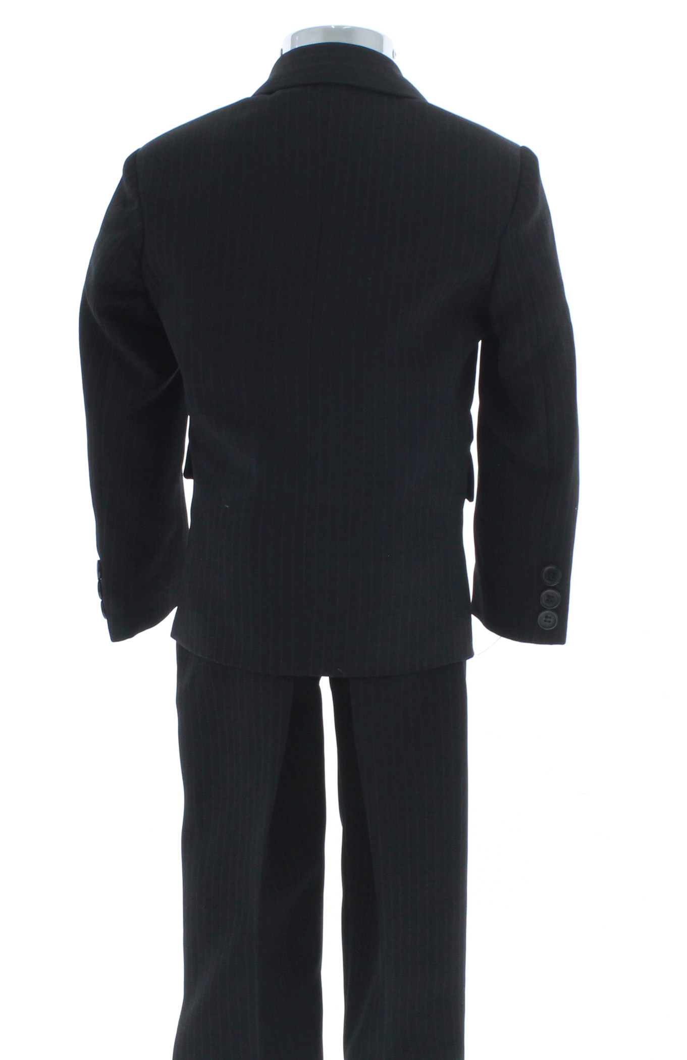 Traje de Vestir Niño Tres Piezas Color Negro 2898 2 a 18 Años.