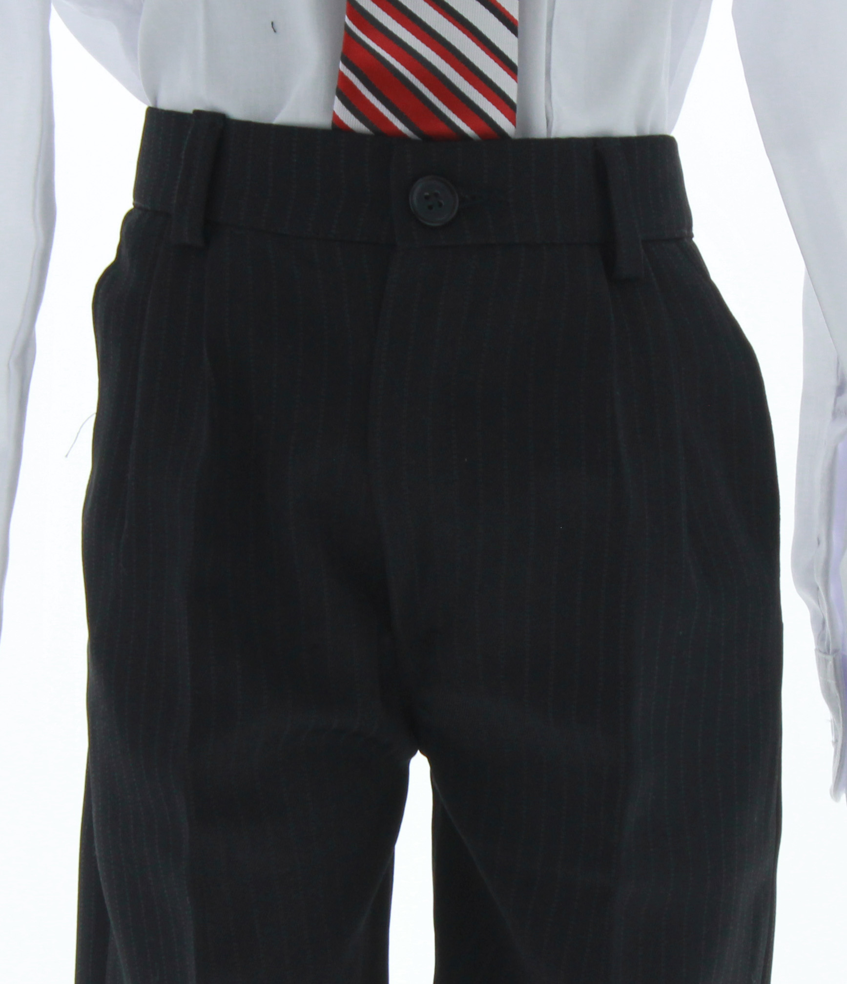 Traje de Vestir Niño Tres Piezas Color Negro 2898 2 a 18 Años.