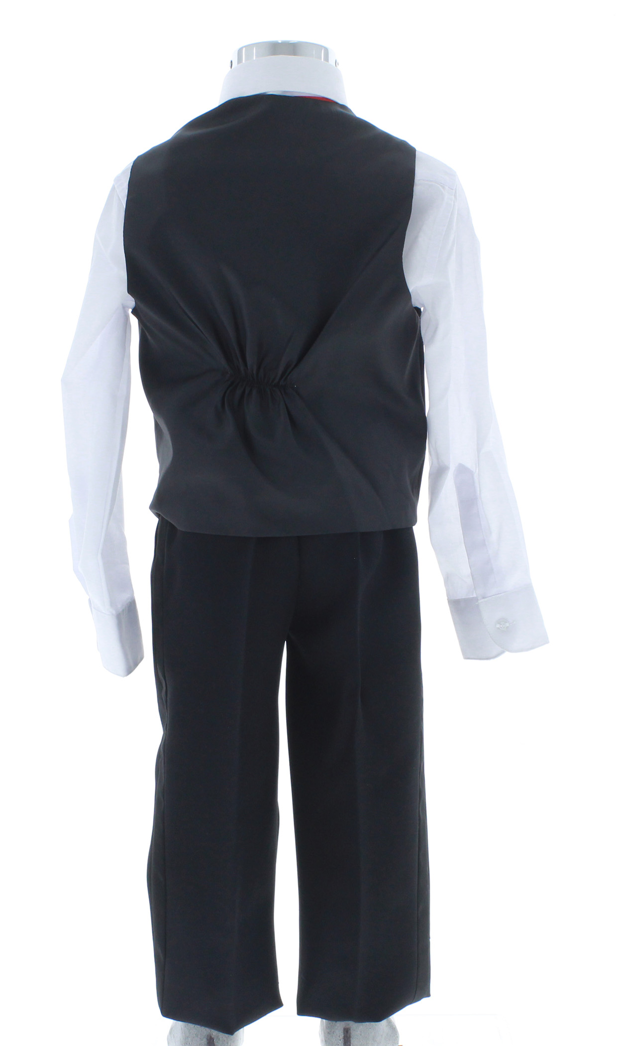 Smoking de Niño Tres Piezas Color Negro 2908 2 a 16 Años