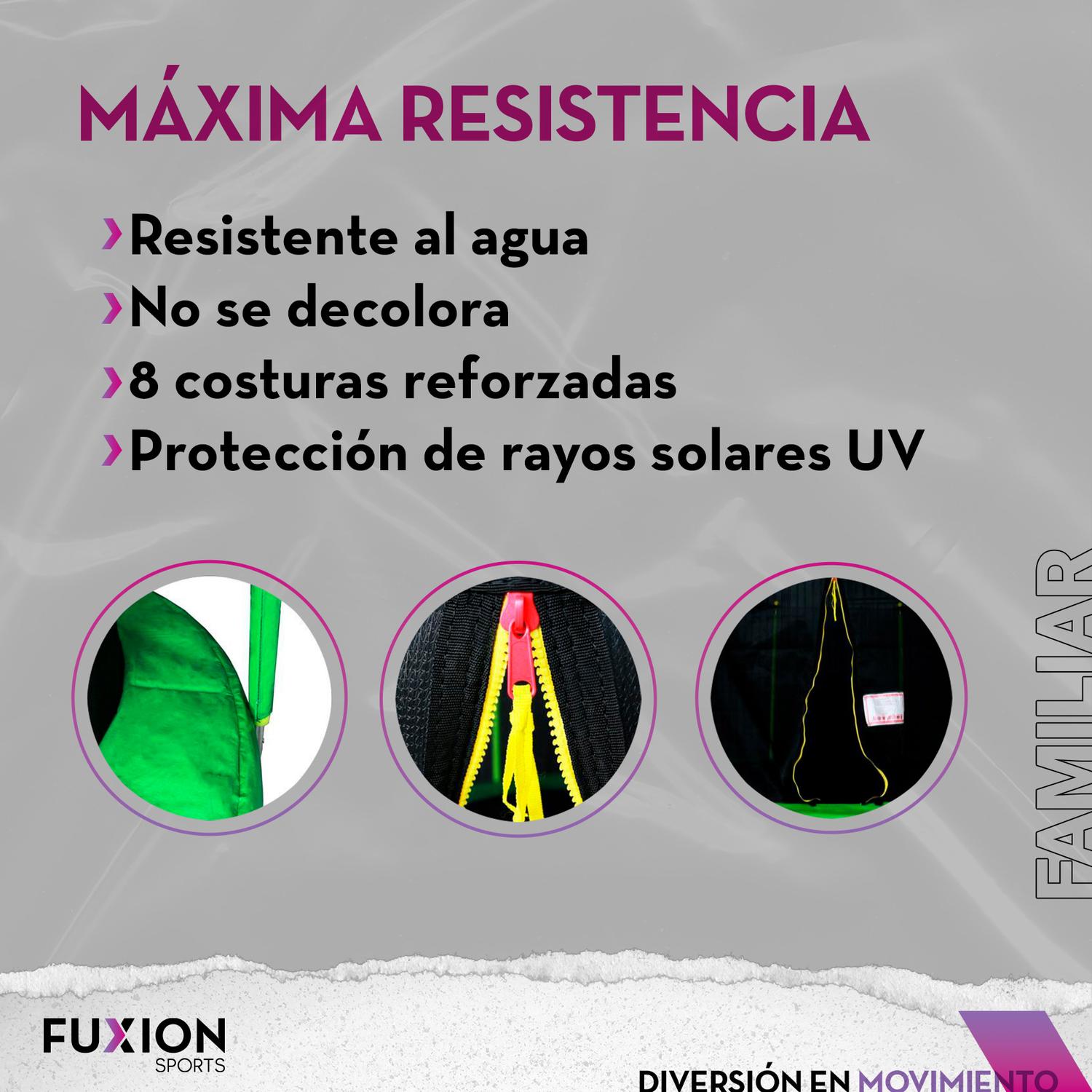 Trampolín Brincolín 10 pies Fuxion Sports, 54 Resortes