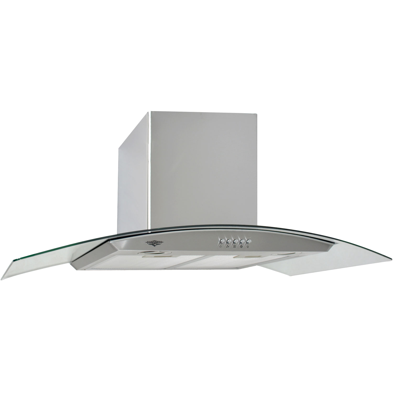 Campana Extractora Cocina Cristal Templado 60 cm Acero Inoxidable Cocina Pared Gutstark