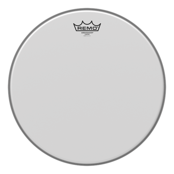 Parche Rugoso 14" Remo Ambassador BA-0114-00 - Blanco.
