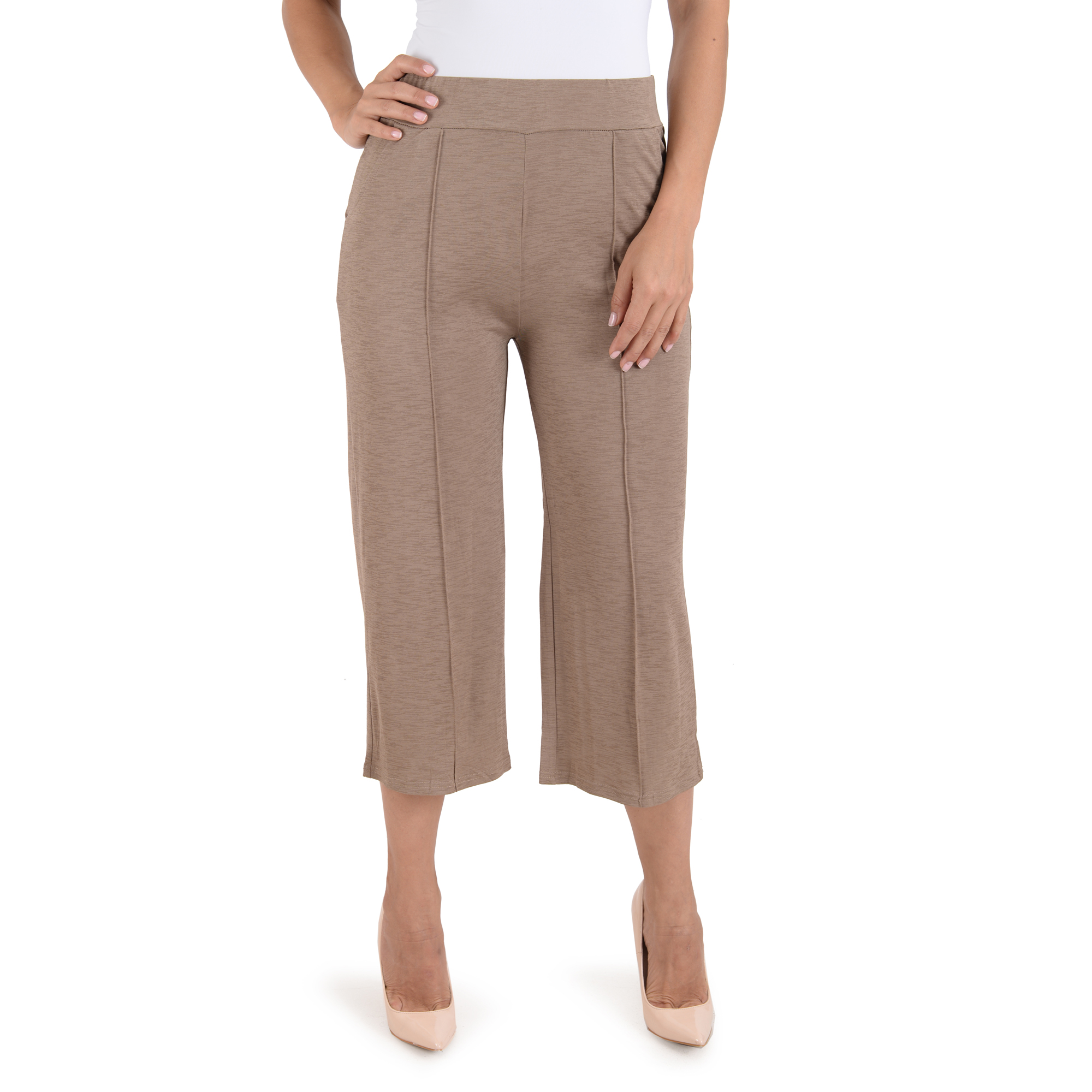 Pantalon Pesquero Capri Primavera Playa Ligero Comodo Para Mujer Dama 