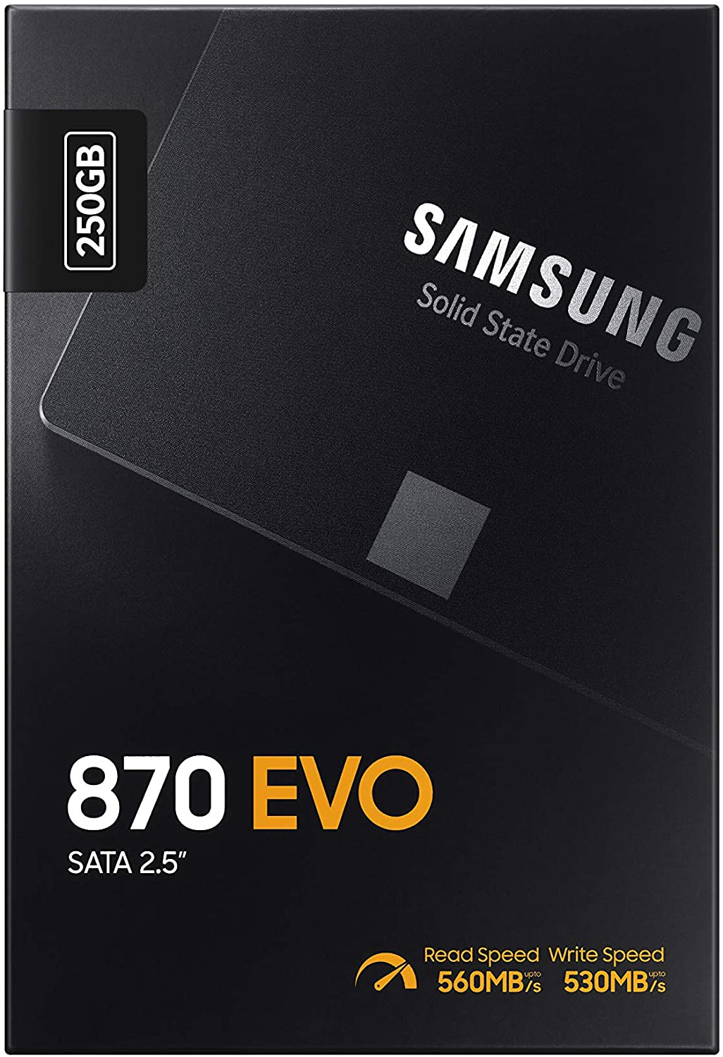 SSD SAMSUNG 870 EVO 250GB SATA III 2.5"