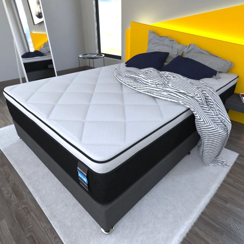 Colchón Individual Visión Evolution Dormez Ortopédico Con Protector ¨SPRING AIR¨