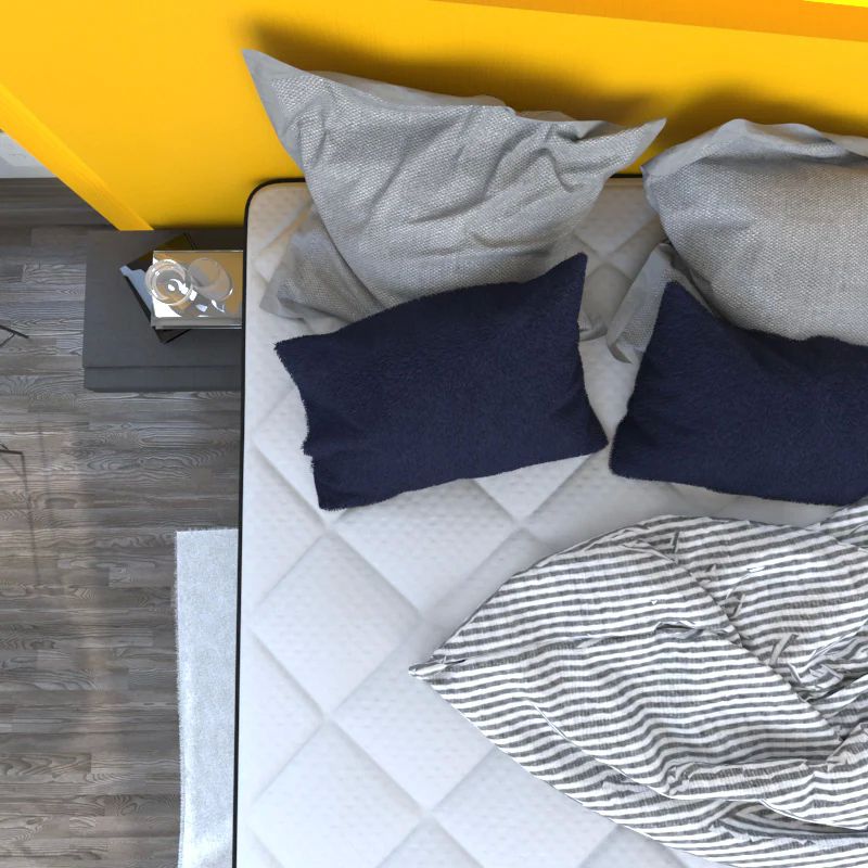 Colchón Individual Visión Evolution Dormez Ortopédico Con Protector ¨SPRING AIR¨