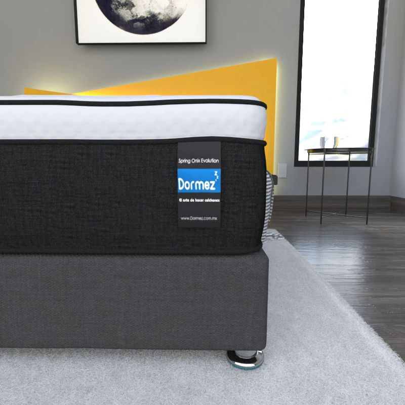 Colchón Individual Visión Evolution Dormez Ortopédico Con Protector ¨SPRING AIR¨