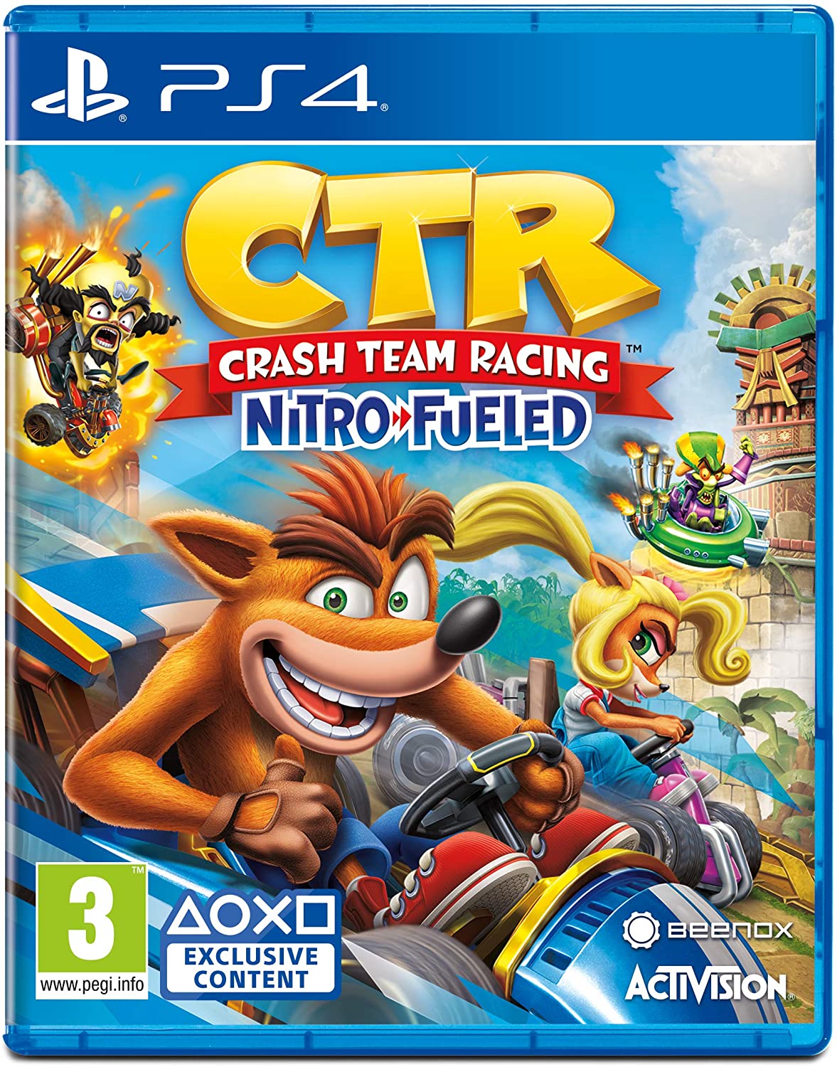 PS4 Juego Crash Team Racing Nitro Fueled PlayStation 4