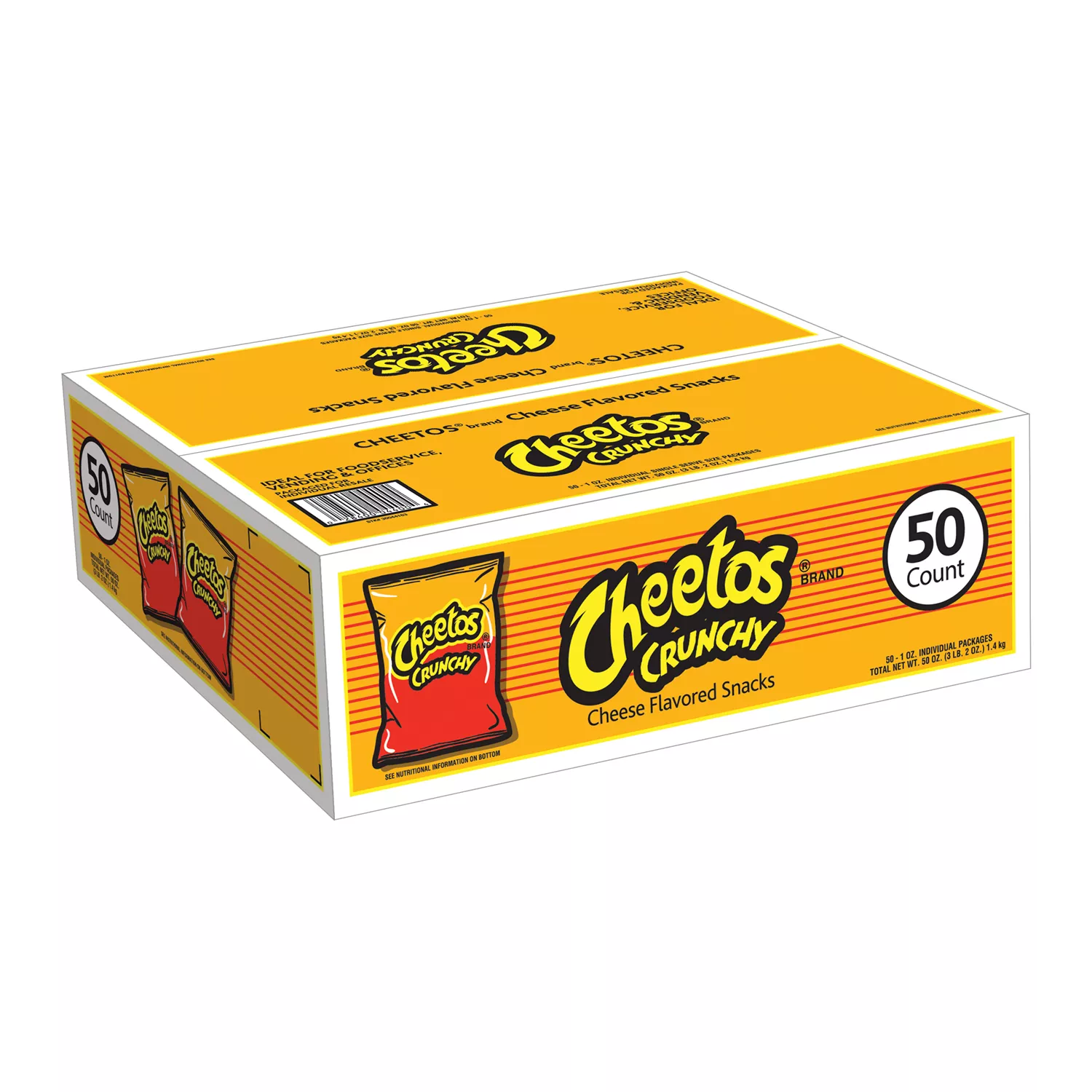 Cheetos Crunchy Americanos 50 piezas