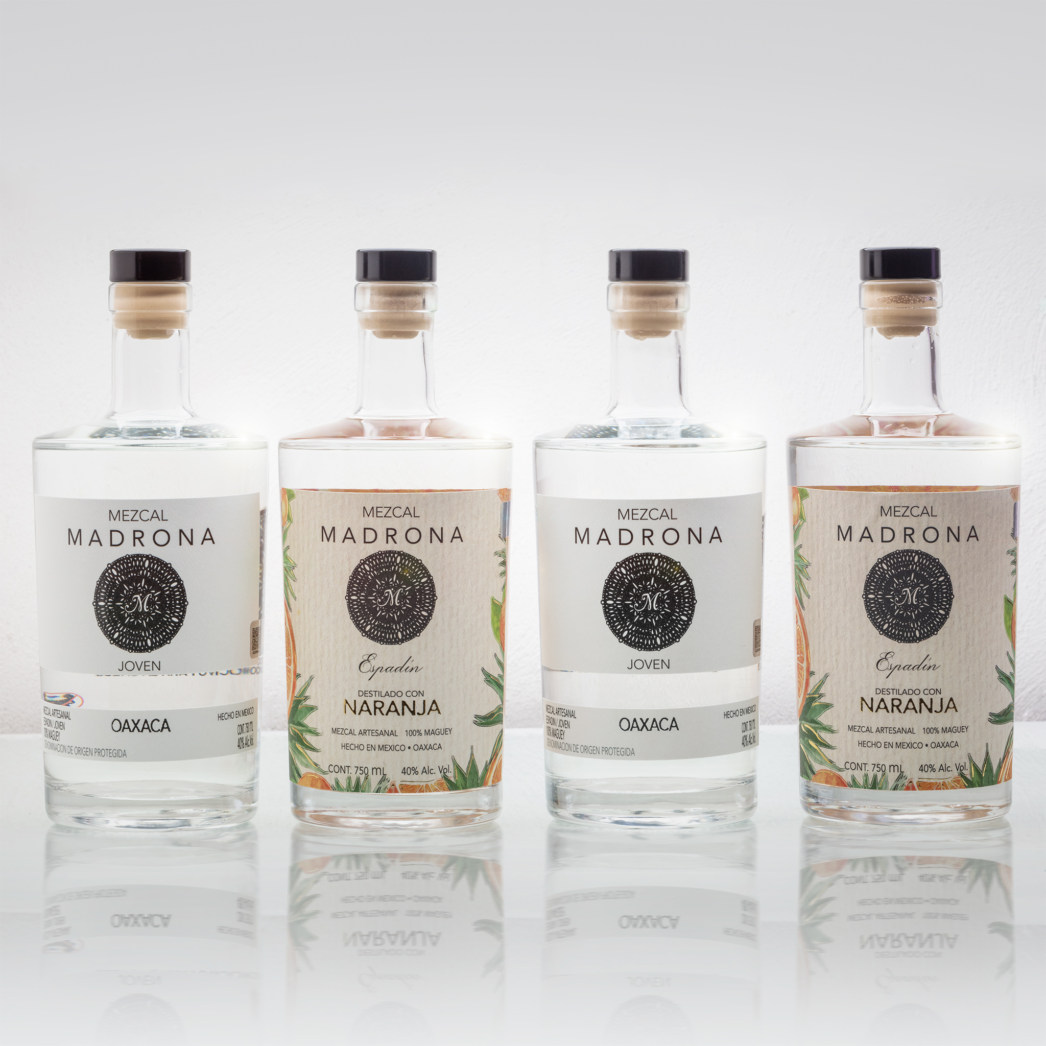 Mezcal Madrona Destilado con Naranja