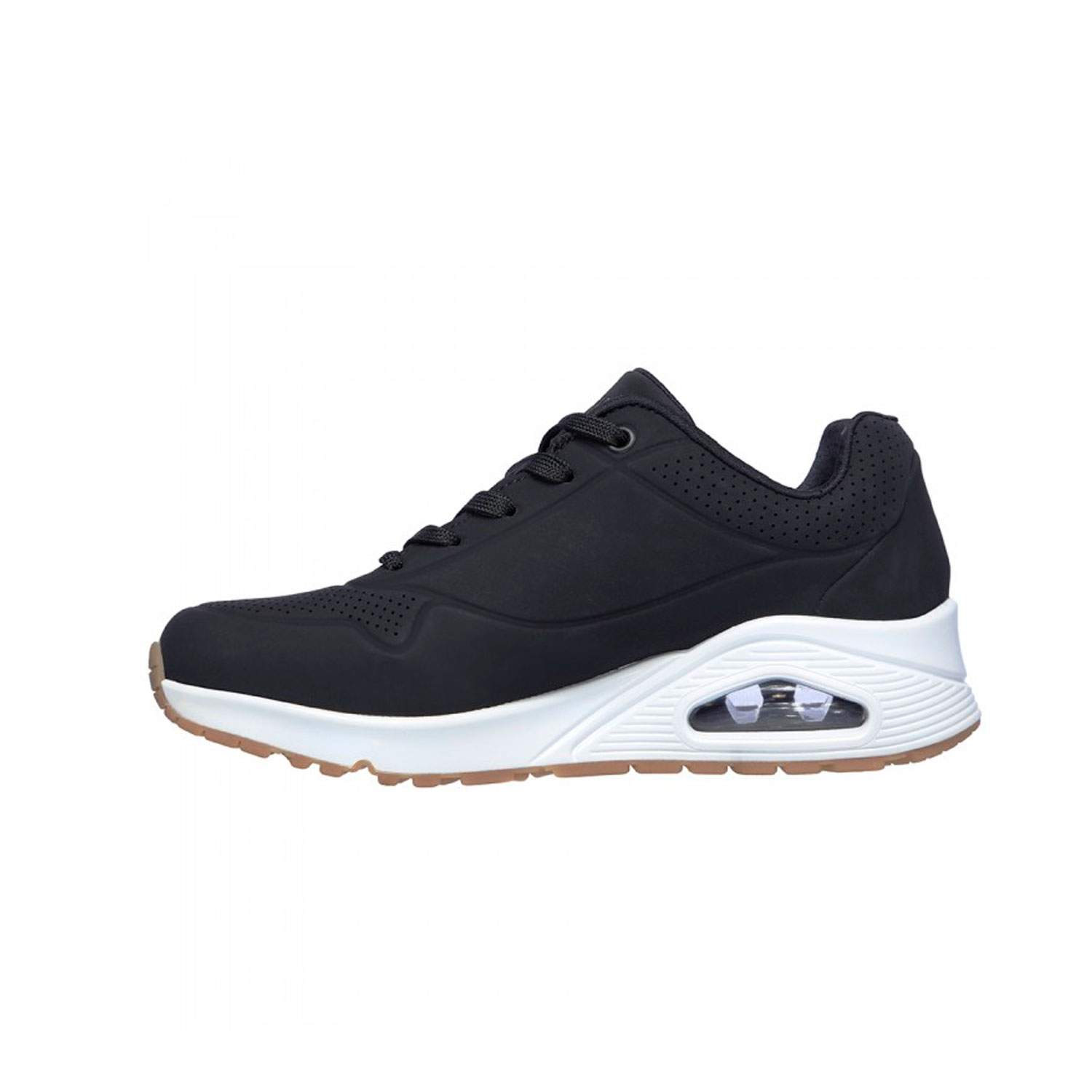 TENIS SKECHERS UNO STAND ON AIR MUJER COD. 73690BLK