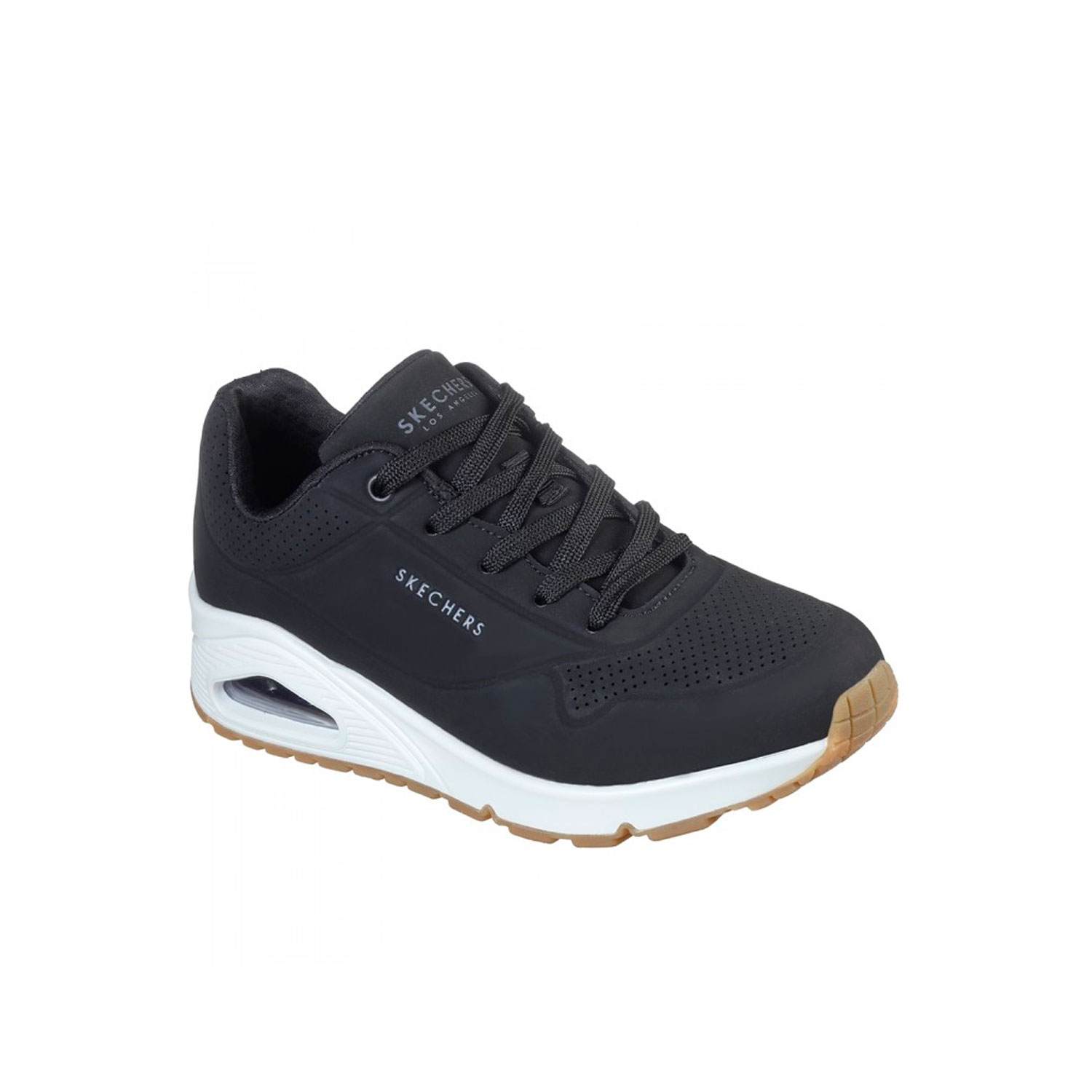 TENIS SKECHERS UNO STAND ON AIR MUJER COD. 73690BLK