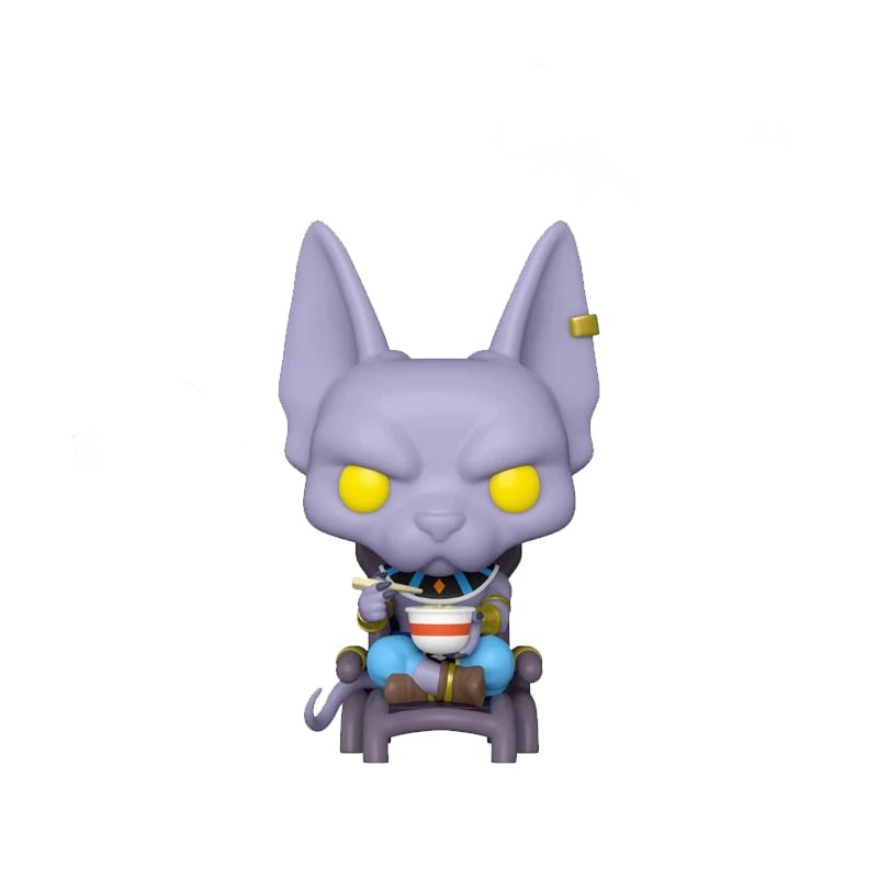 Funko Pop Dragon Ball Beerus Eating Noddles #1110 Edicion Especial
