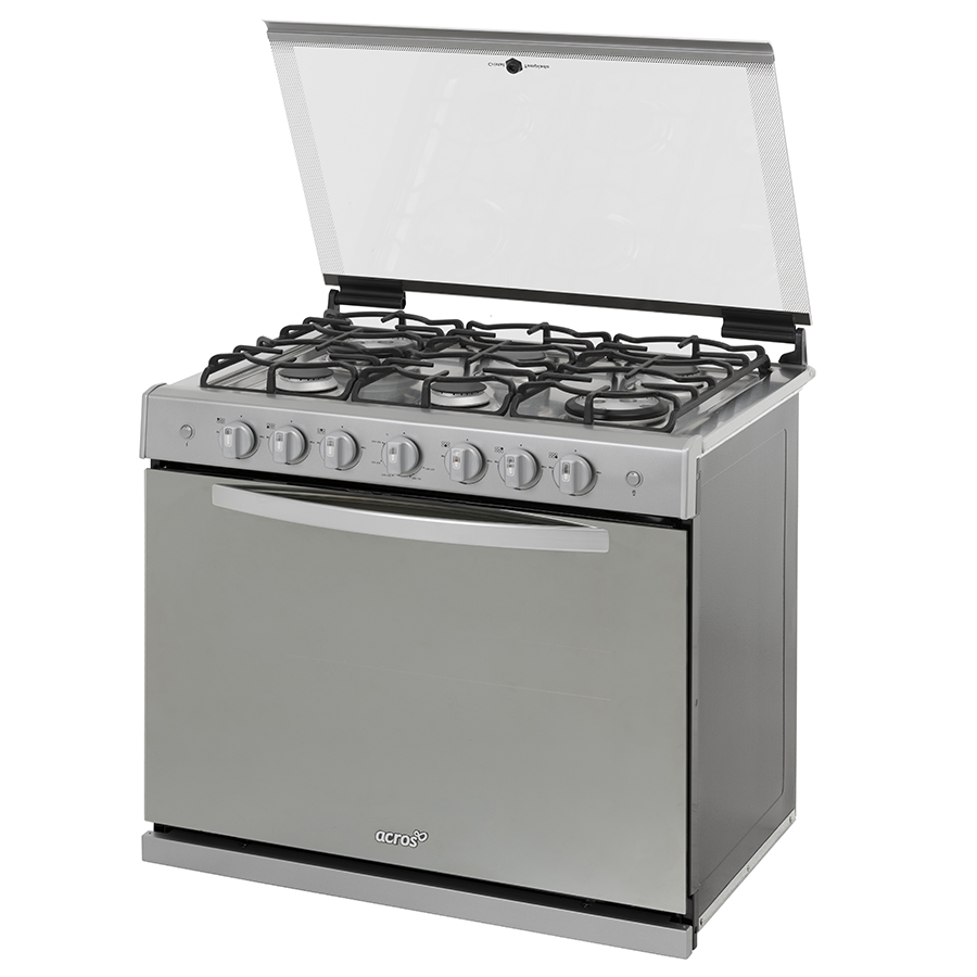 Estufa Empotrable Gas Acros 30" Plateado AE6600D