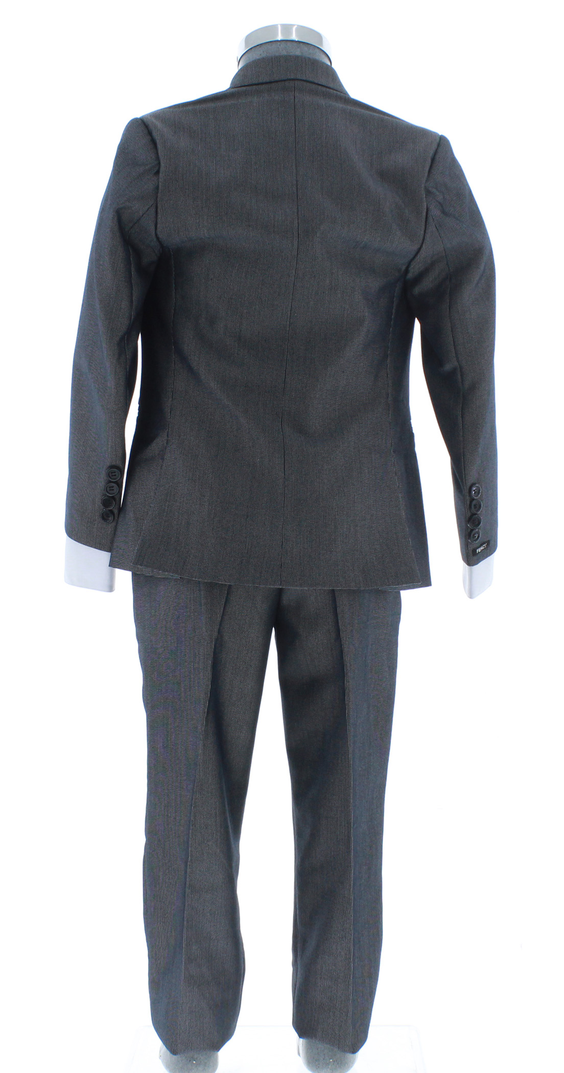 Traje de Vestir Niño Tres Piezas Color Gris 2915 4 a 18 Años