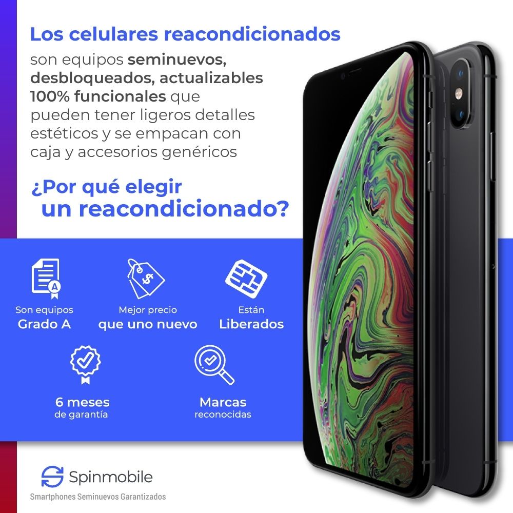 Apple Iphone XS 256gb DORADO REACONDICIONADO Tipo A
