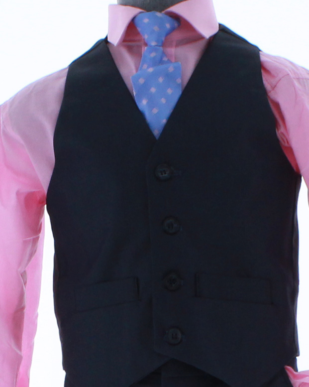 Traje de Vestir Niño Tres Piezas Color Azul Marino 2917 1 a 16 Años