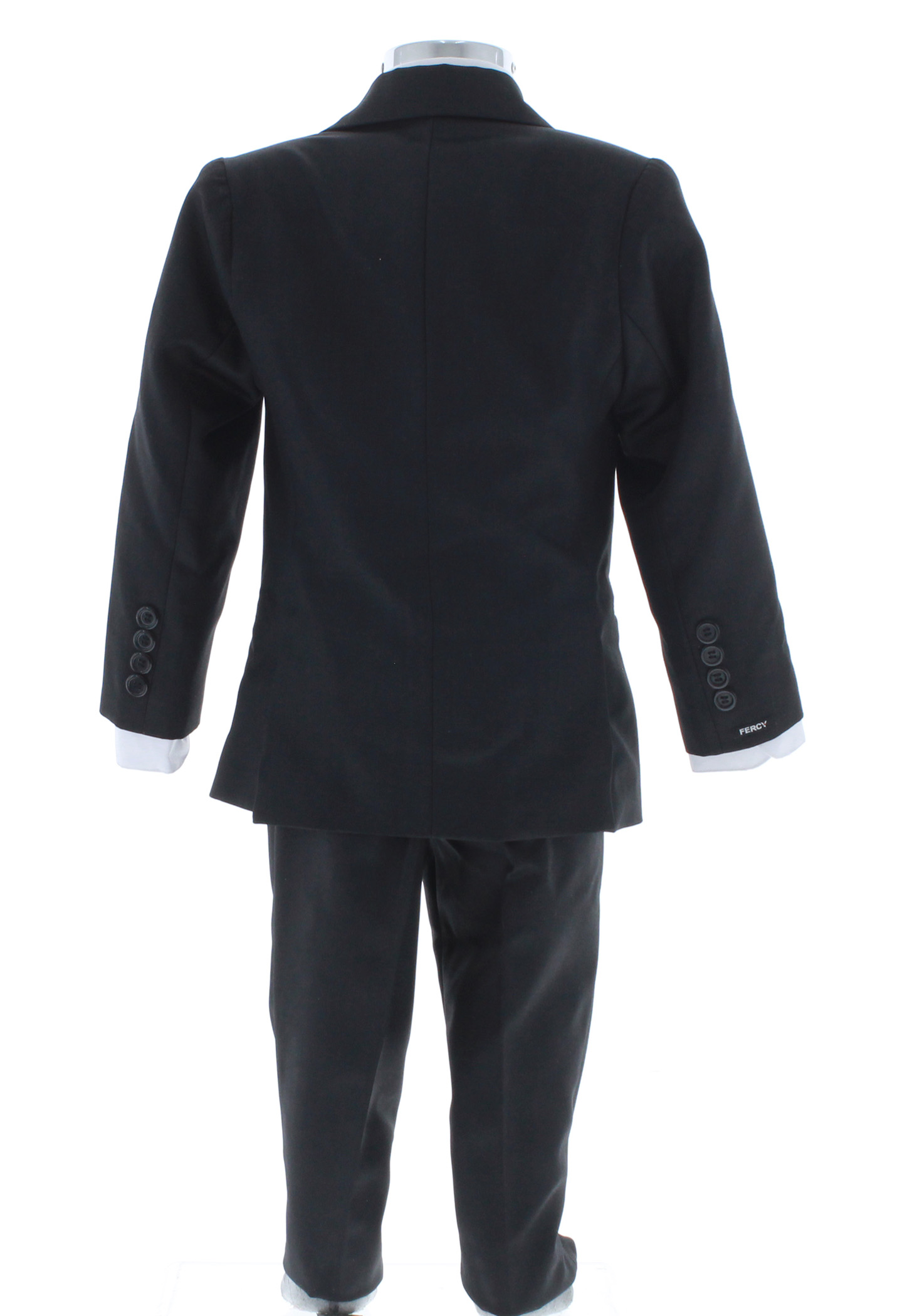 Traje de Vestir Niño Tres Piezas Color Negro 2920 2 a 16 Años.