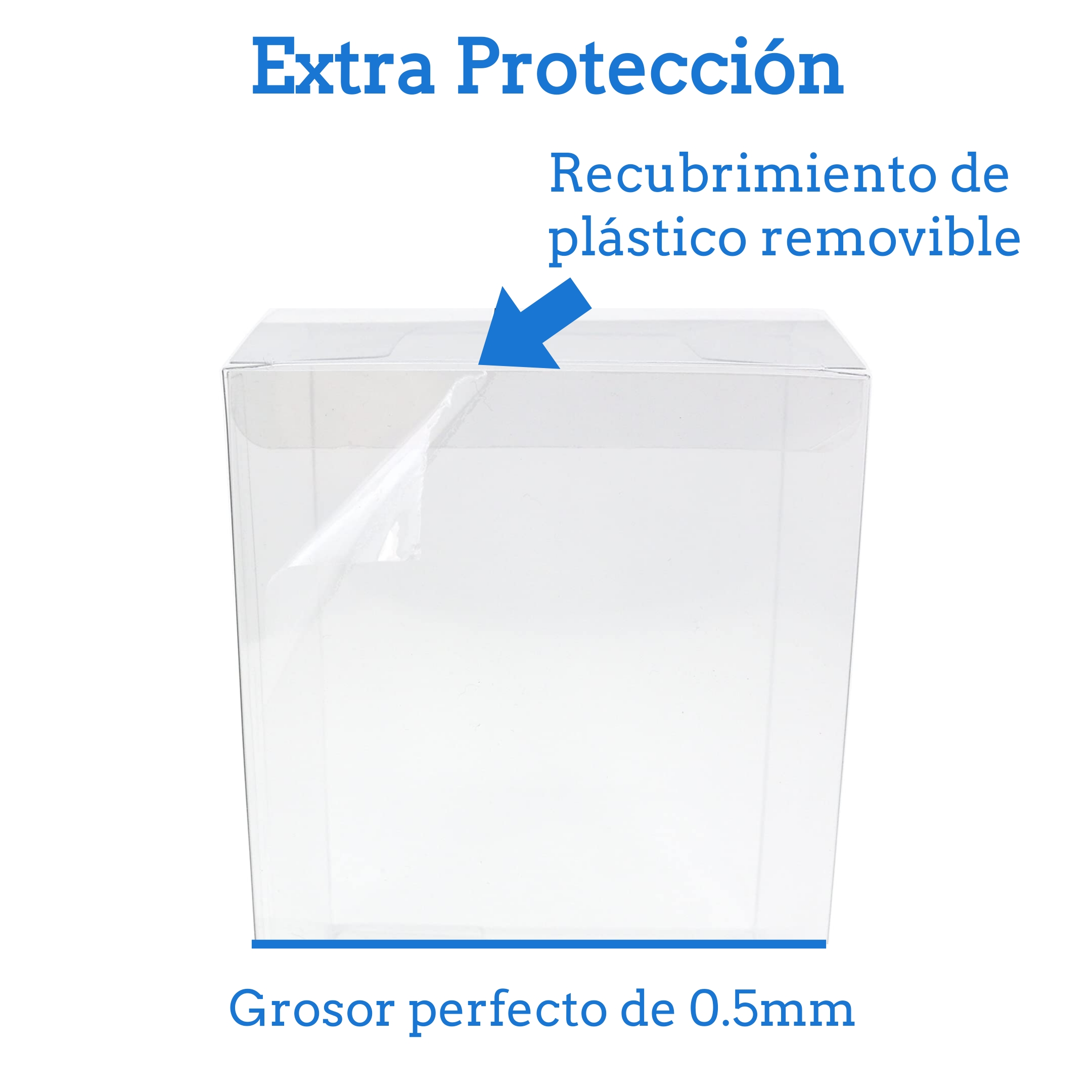 Caja Protector Para Funko Pop Transparente Grosor Resistente