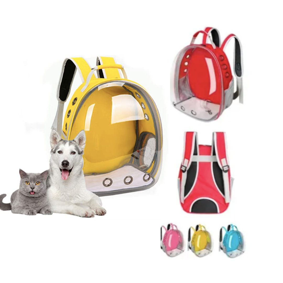 MOCHILA CAPSULA TRANSPORTADORA DE MASCOTAS PERRO O GATO