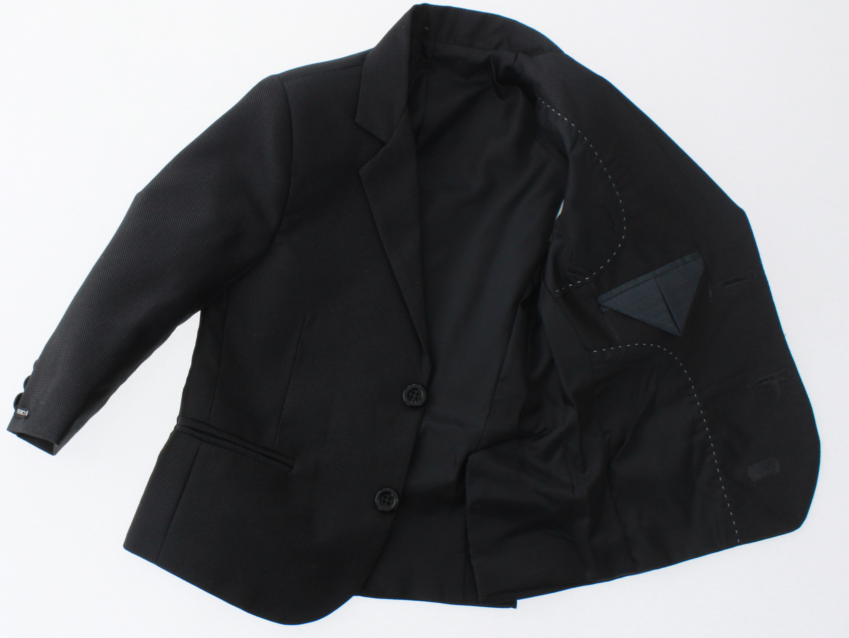 Traje de Vestir Niño Pequeño Tres Piezas Color Negro 2927 1 a 4 Años.