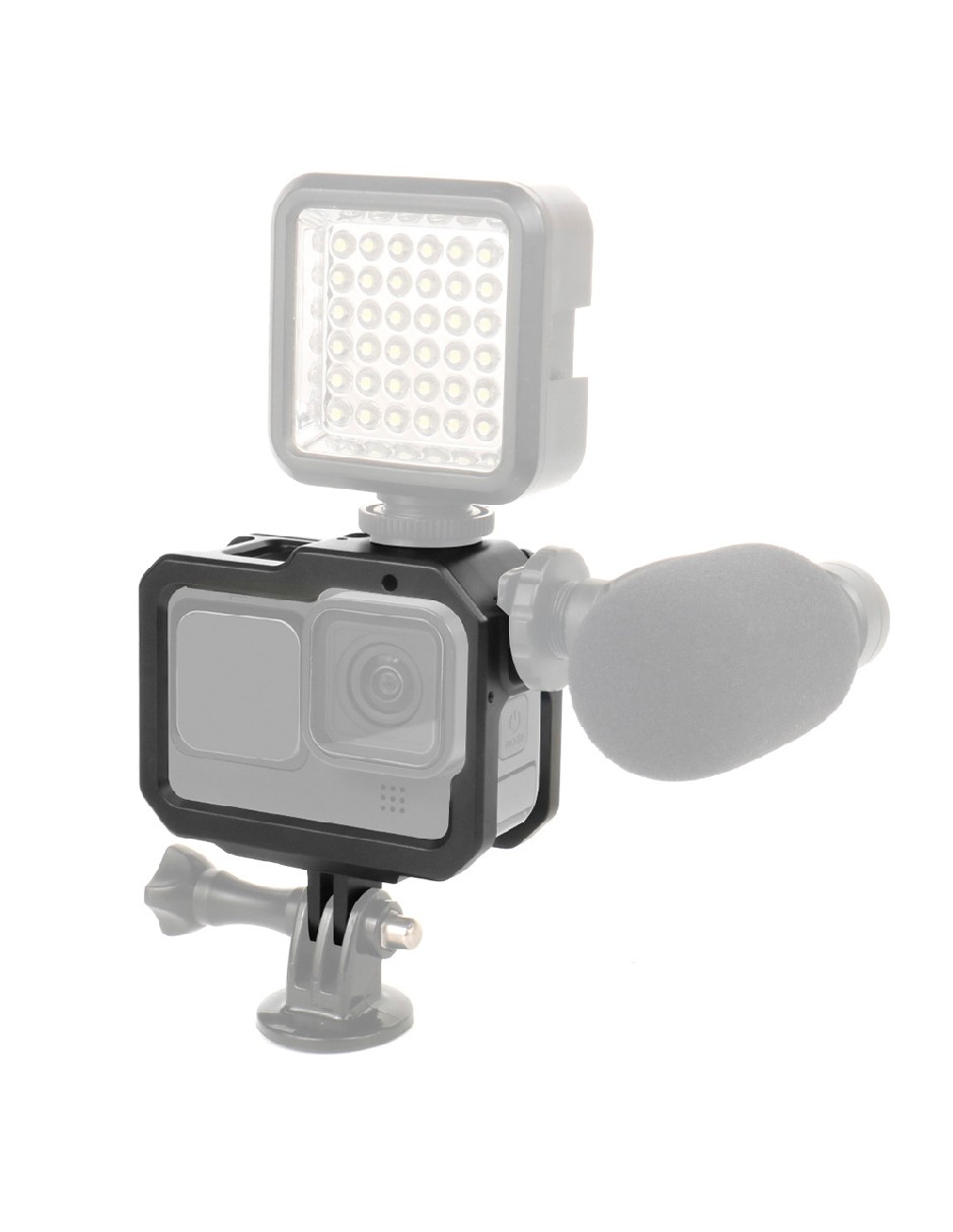 Marco Frame Aluminio Compatible GoPro Hero 10 9 Black