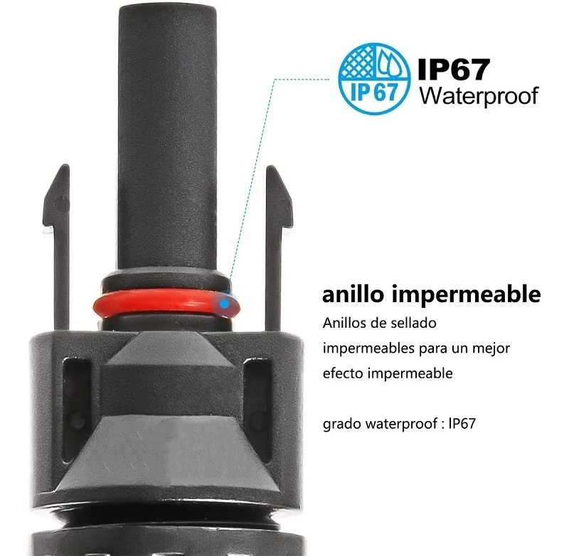 20 Pares Conector Mc4 Conexiones Panel Solar