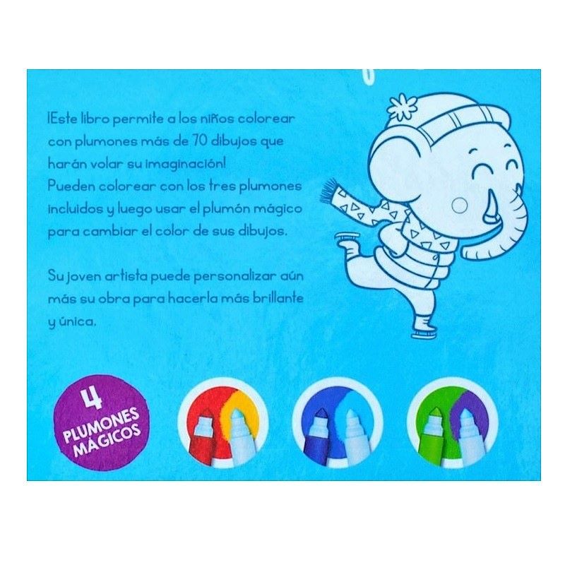 Libro Colorea Con Magia Donde Quieras: Cebra