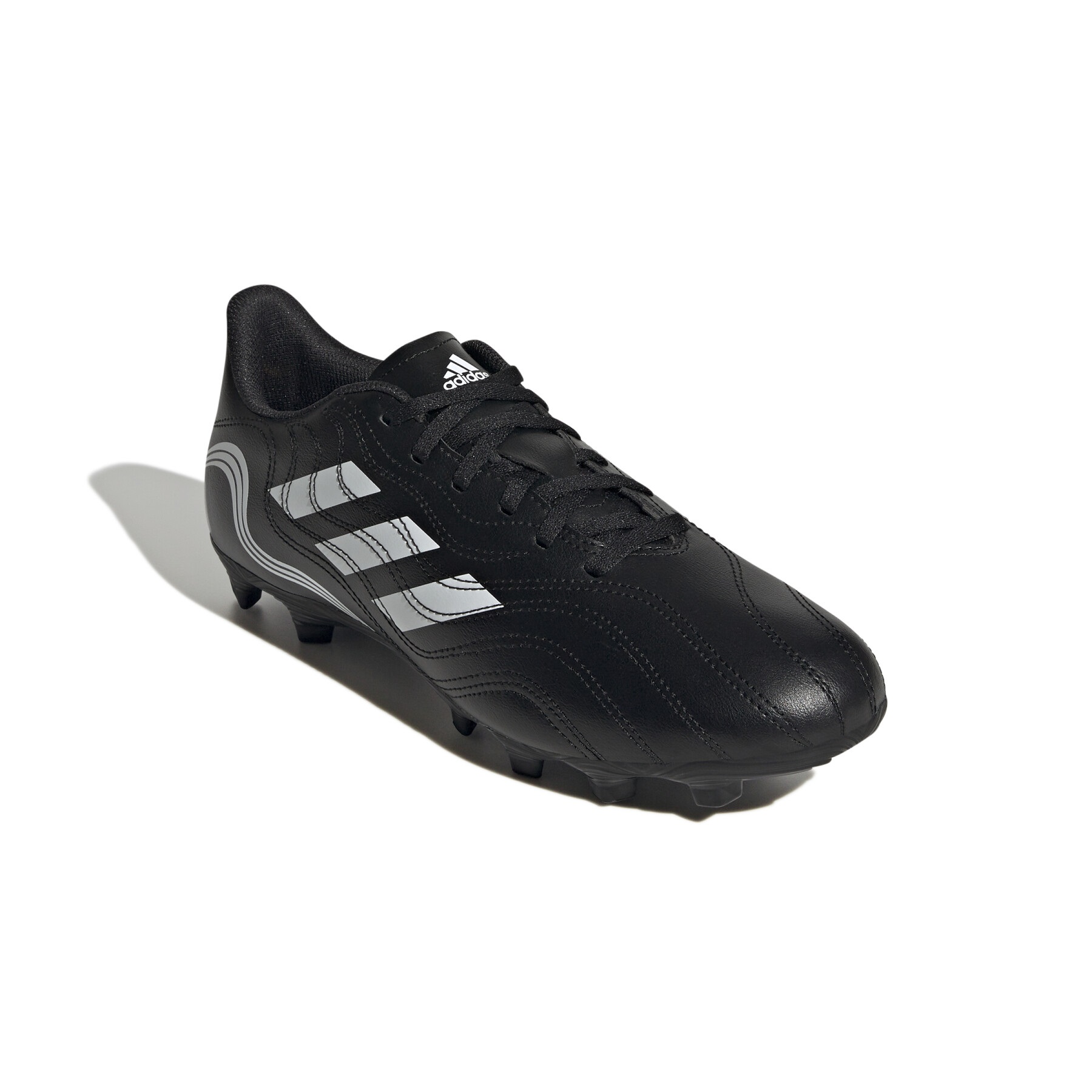 Tenis de Fútbol Tacos Adidas GY5000 Copa Sense.4 FXG Negro con Blanco Unisex