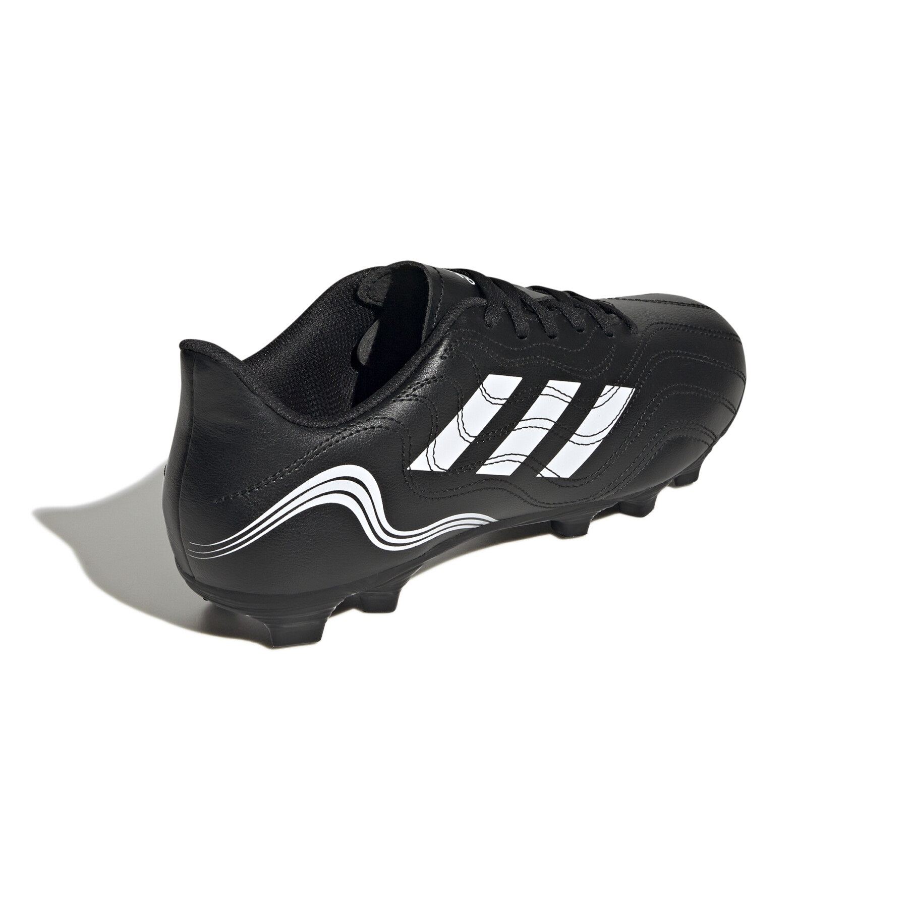 Tenis de Fútbol Tacos Adidas GY5000 Copa Sense.4 FXG Negro con Blanco Unisex