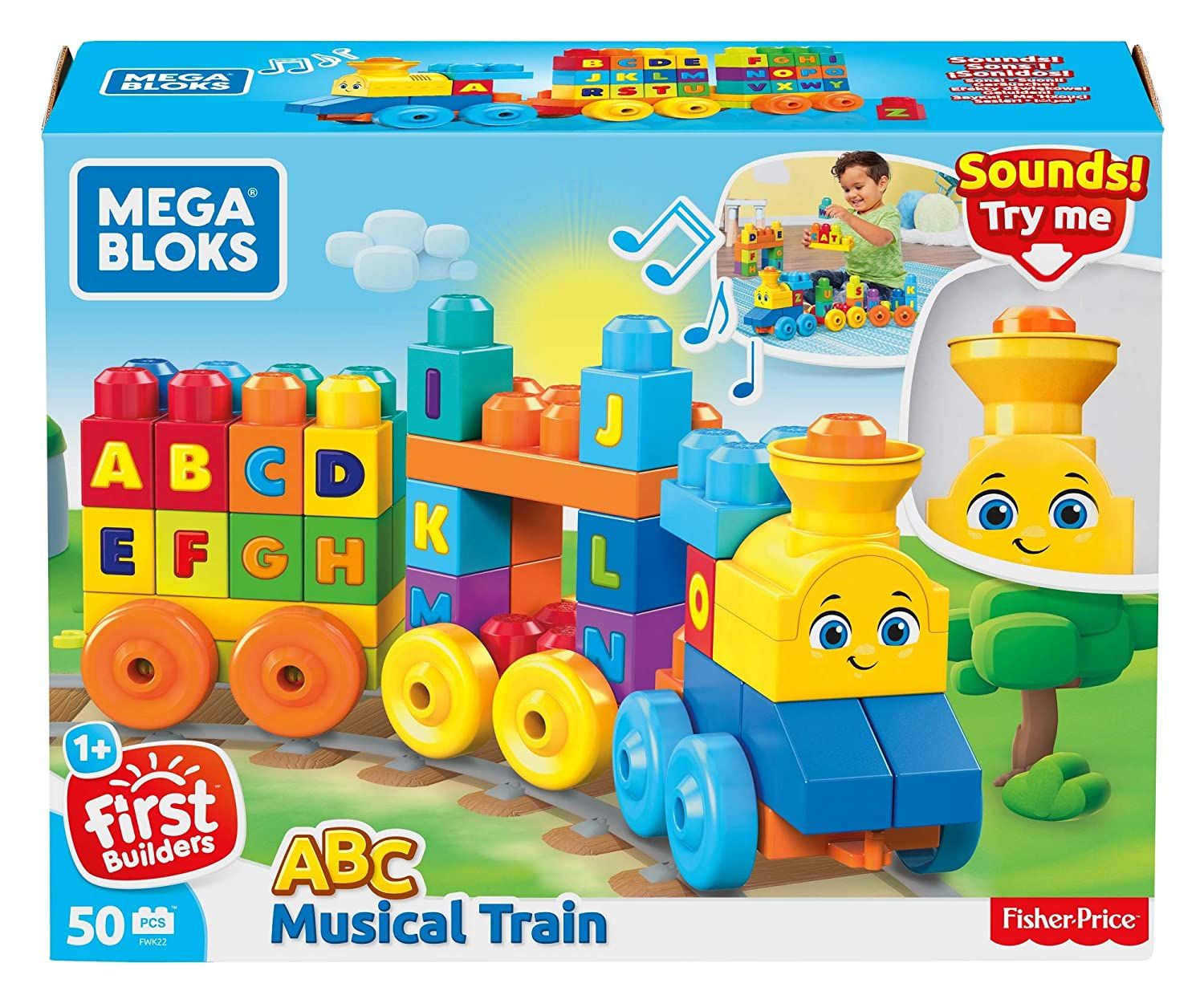Mega Blocks Tren de Aprendizaje