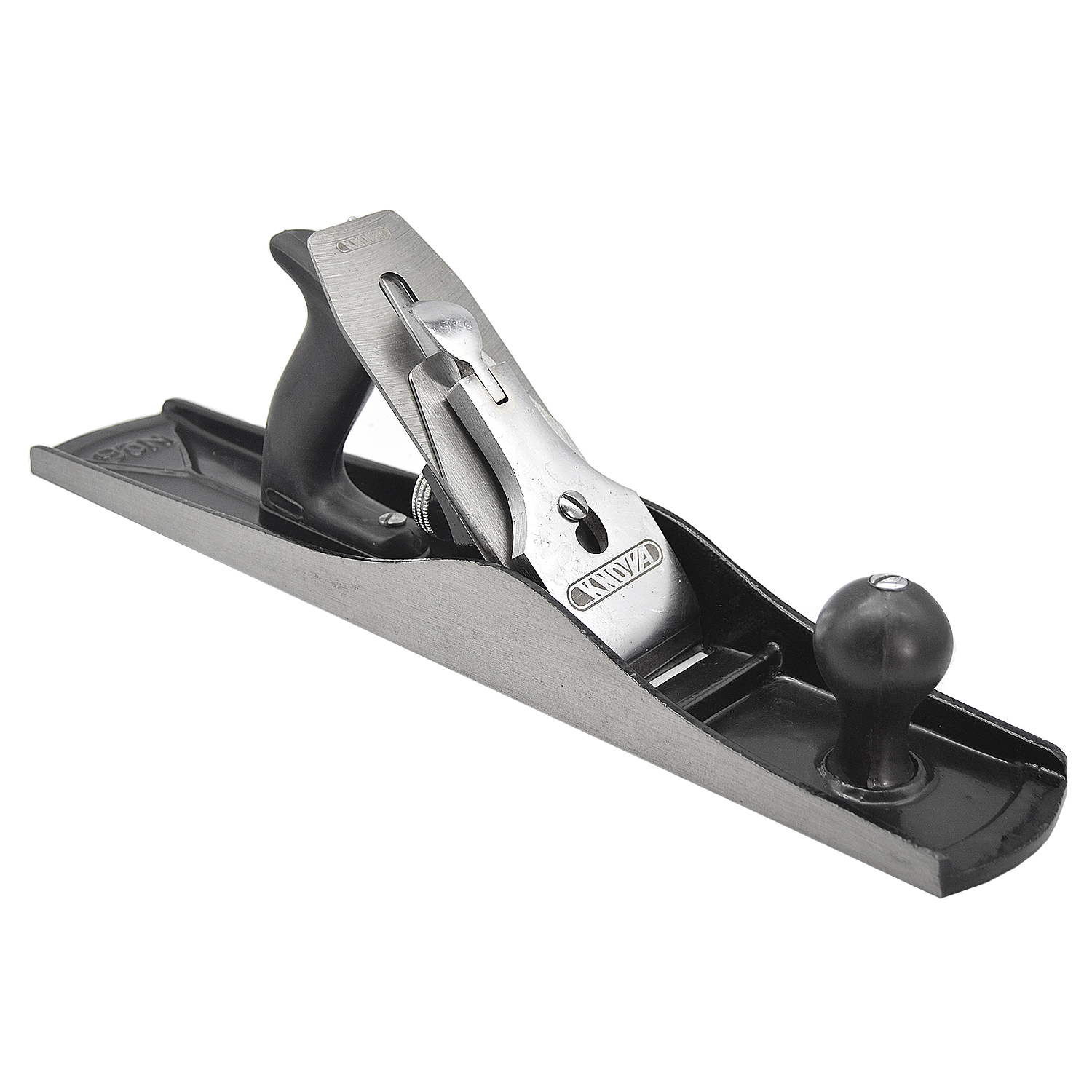 Knova Cepillo corrugado profesional para carpintero con base estriada #6 para remover la viruta