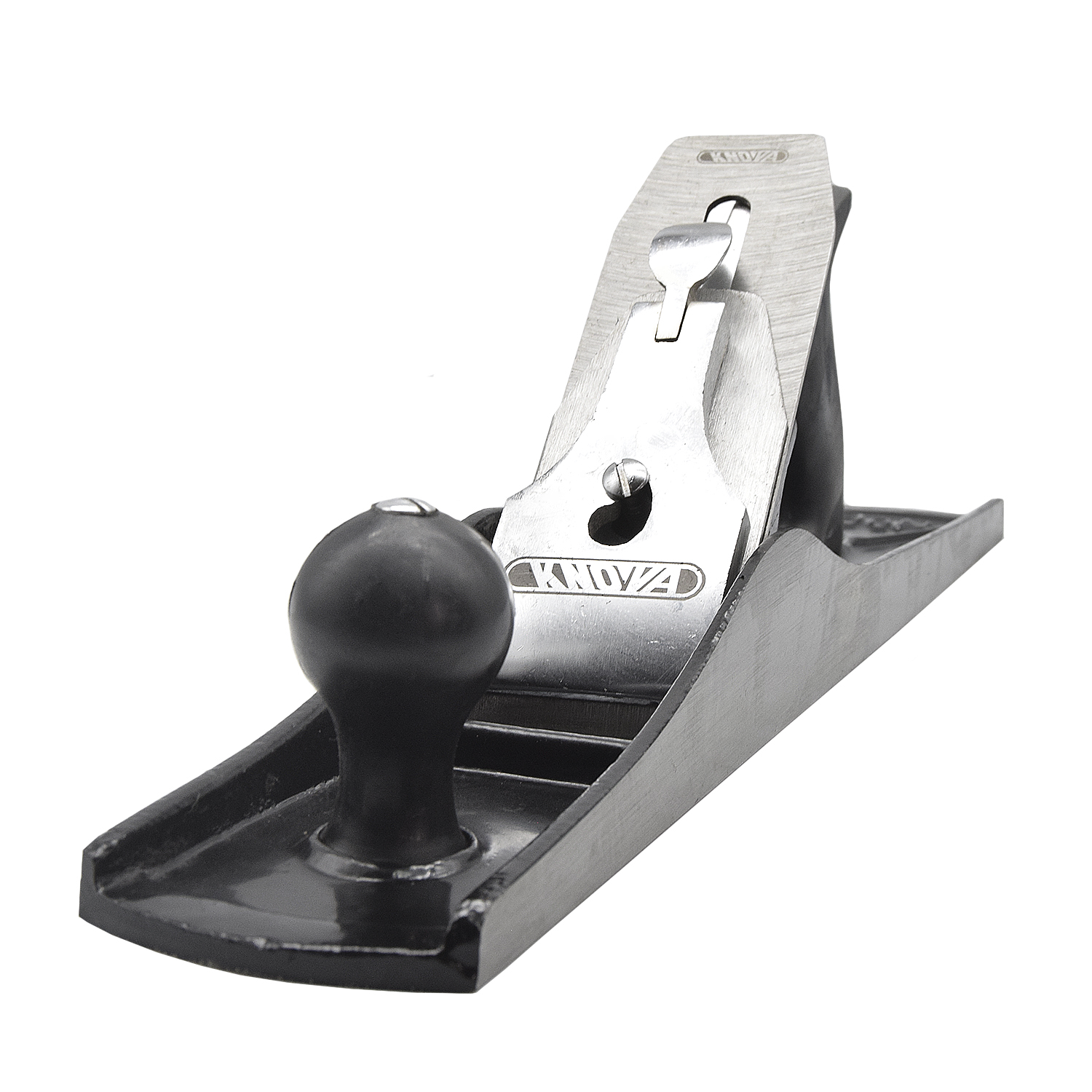 Knova Cepillo corrugado profesional para carpintero con base estriada #6 para remover la viruta