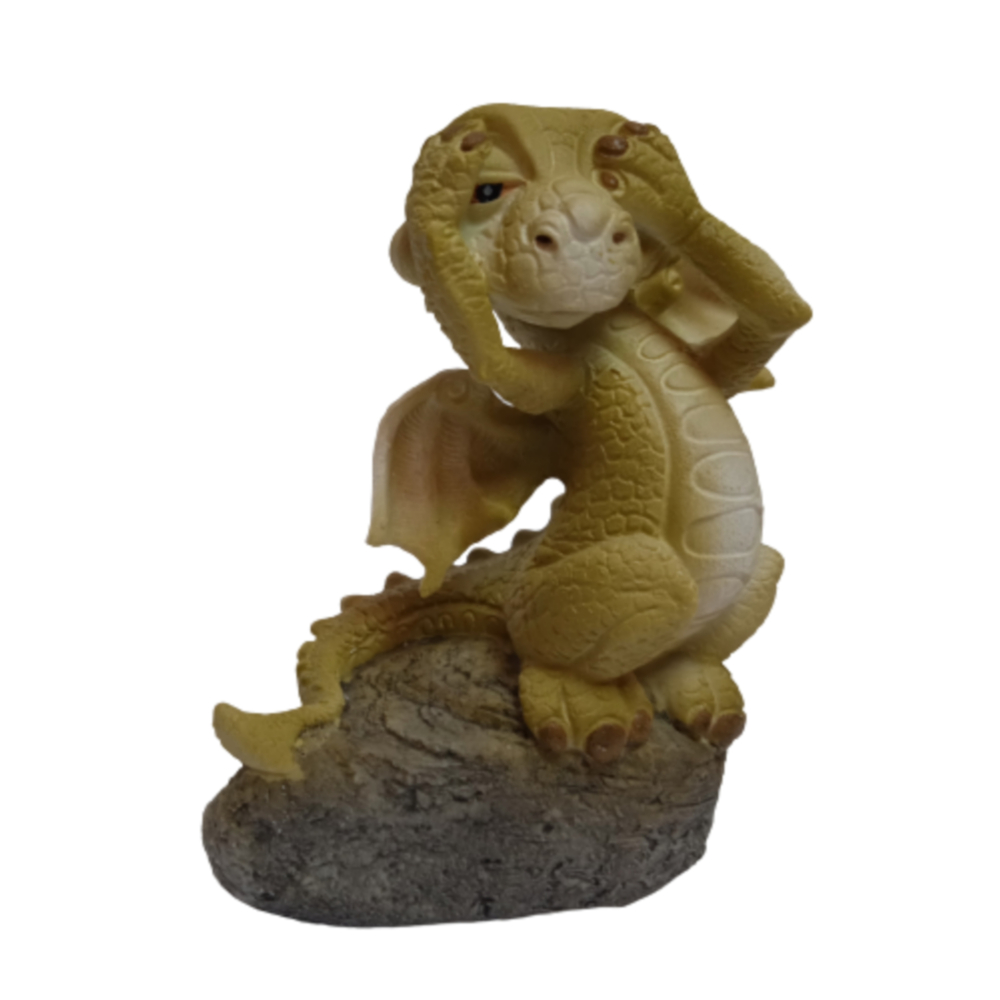 Dragones 3 Virtudes Alabastro Verde Top Collection