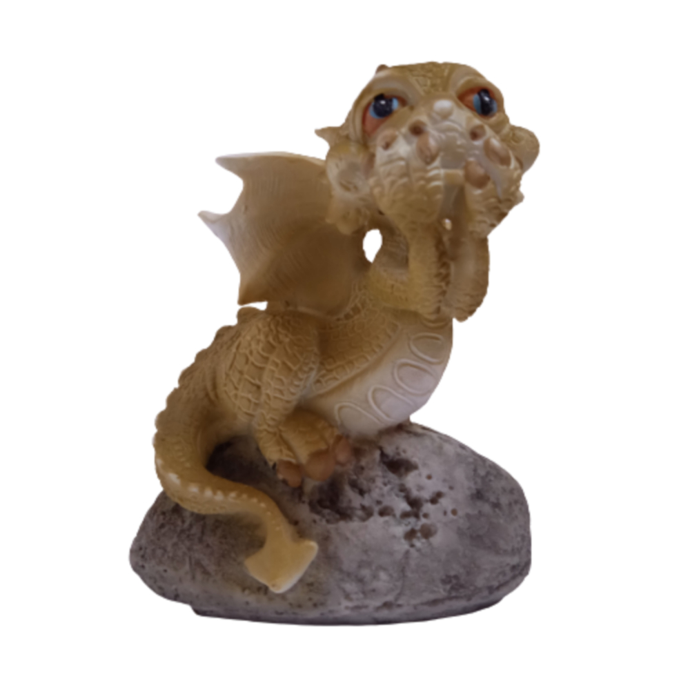 Dragones 3 Virtudes Alabastro Verde Top Collection