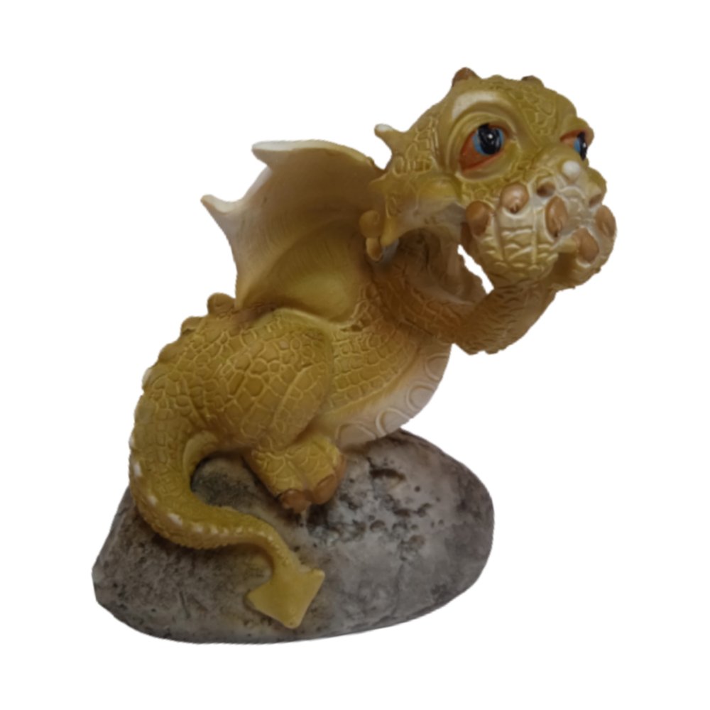 Dragones 3 Virtudes Alabastro Verde Top Collection