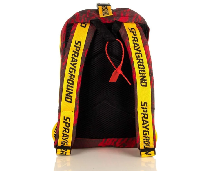 Mochila Oficial Stains Backpack Original Rojo Sprayground