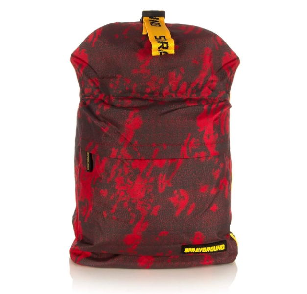 Mochila Oficial Stains Backpack Original Rojo Sprayground